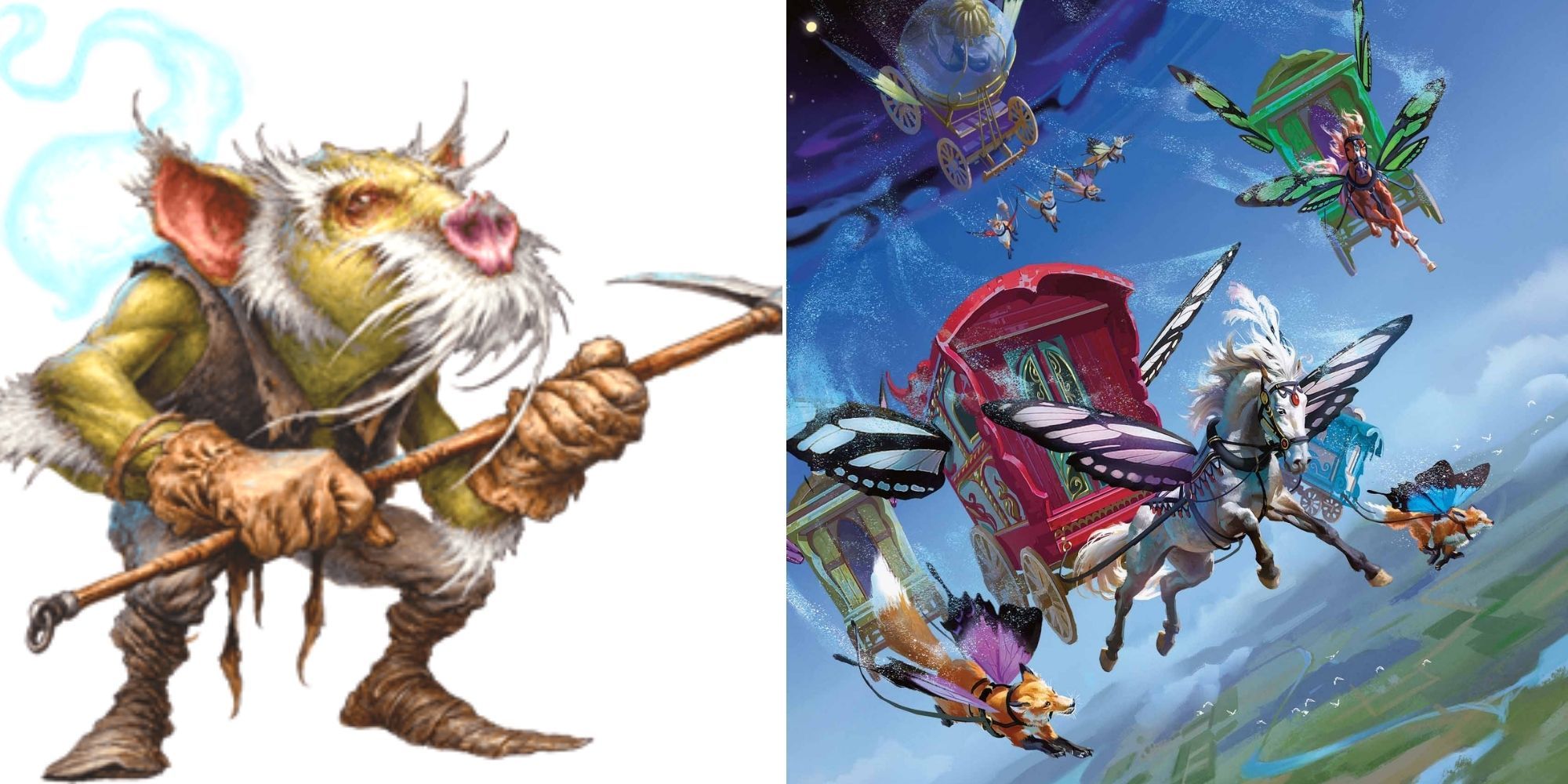 D&D The Wild Beyond The Witchlight - Brigganock - The Witchlight Carnival visiting a new world