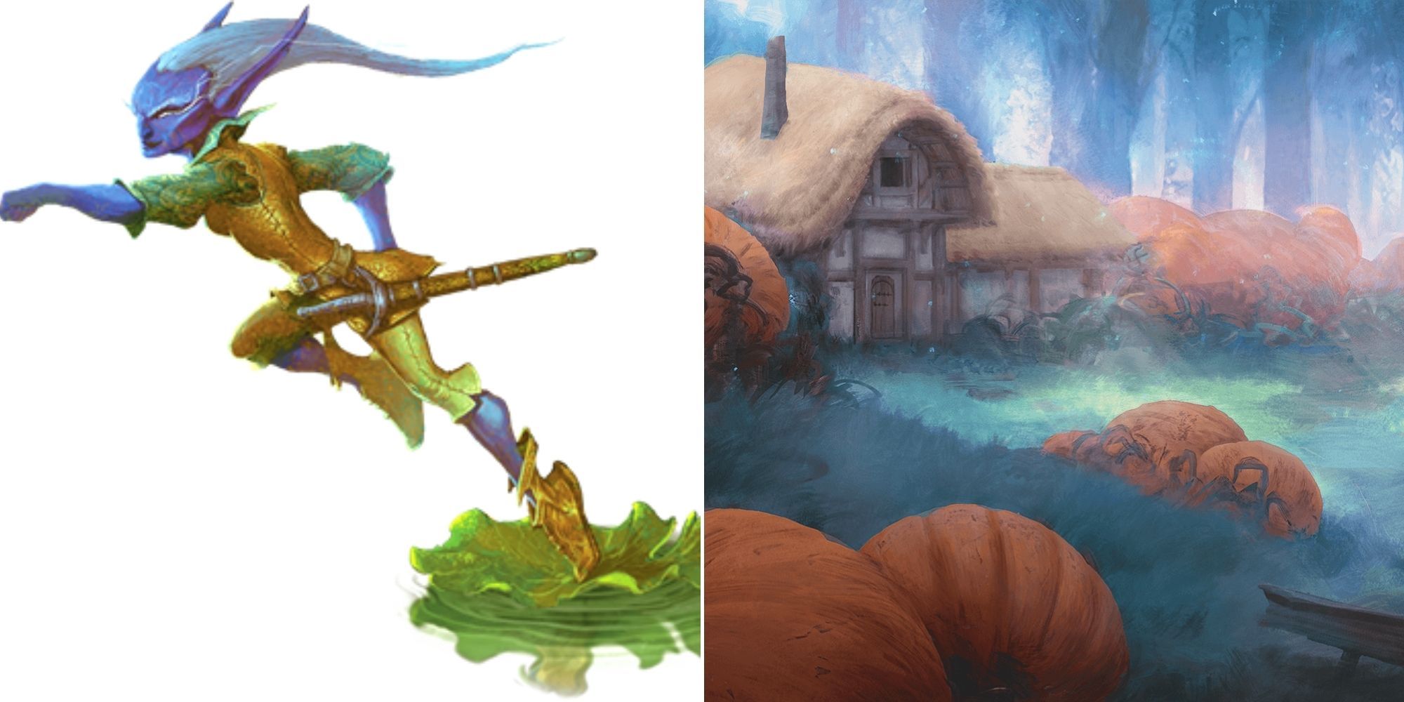 D&D The Wild Beyond The Witchlight - Quickling - Madryck roslof's pumpkin farm