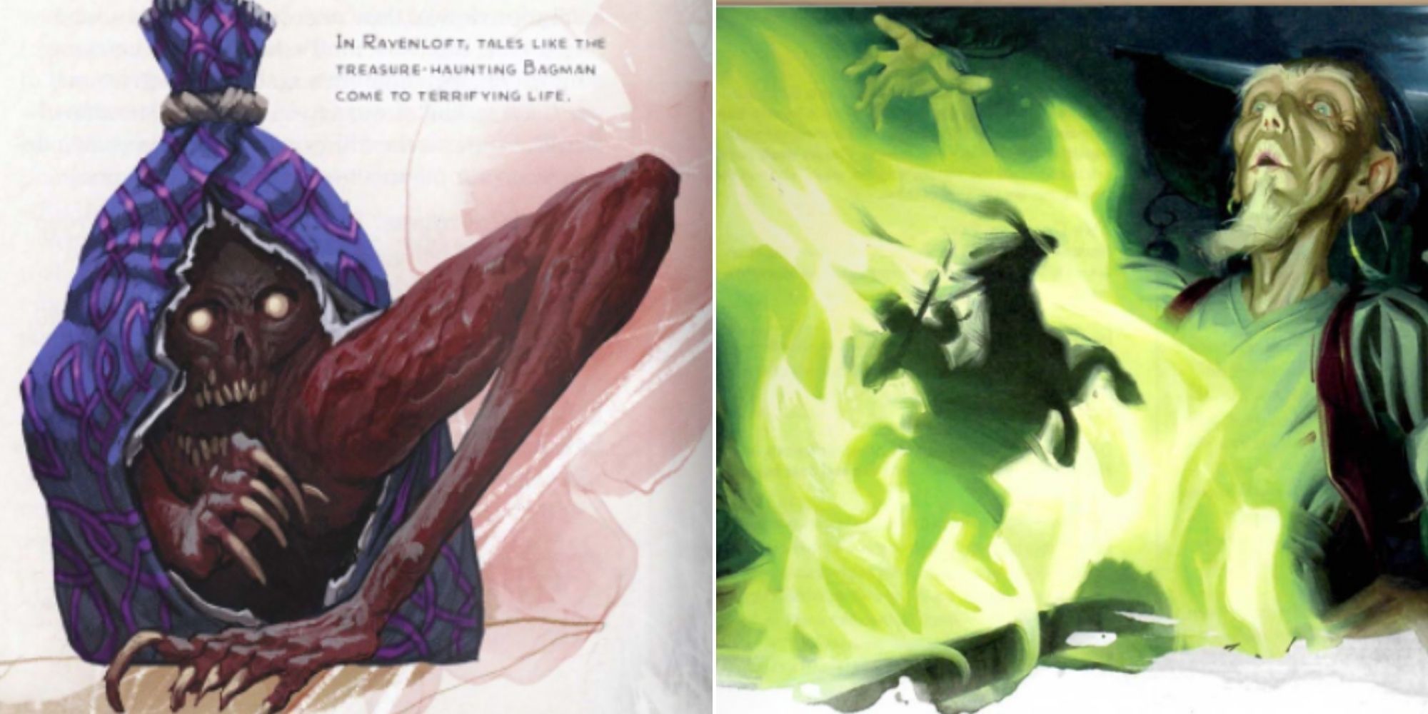 D&D Van Richten's Guide To Ravenloft - Bagman - A magical spell