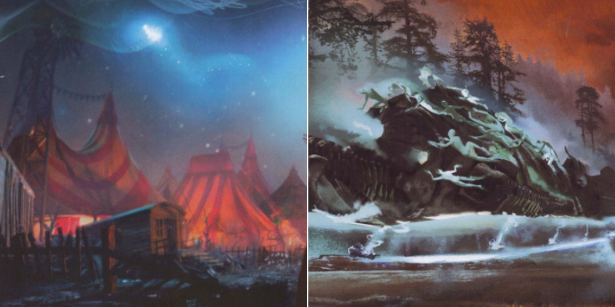 D&D Van Richten's Guide To Ravenloft - The Carnival and Cyre 1313 The Mourning Rail