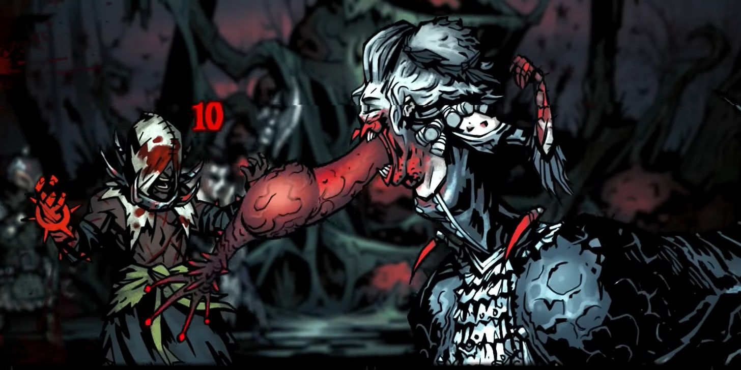 Darkest Dungeon Countess using Love Letter