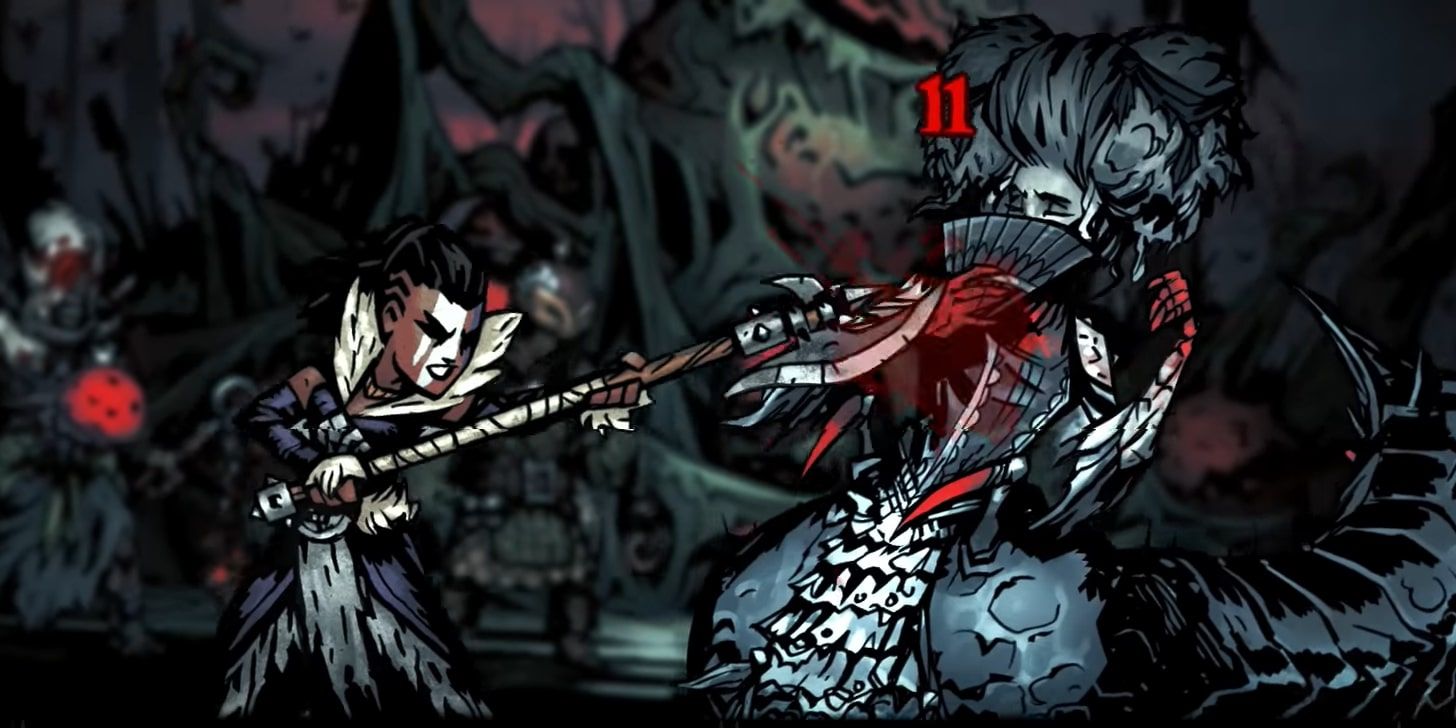 Darkest Dungeon Hellion Attacking Countess