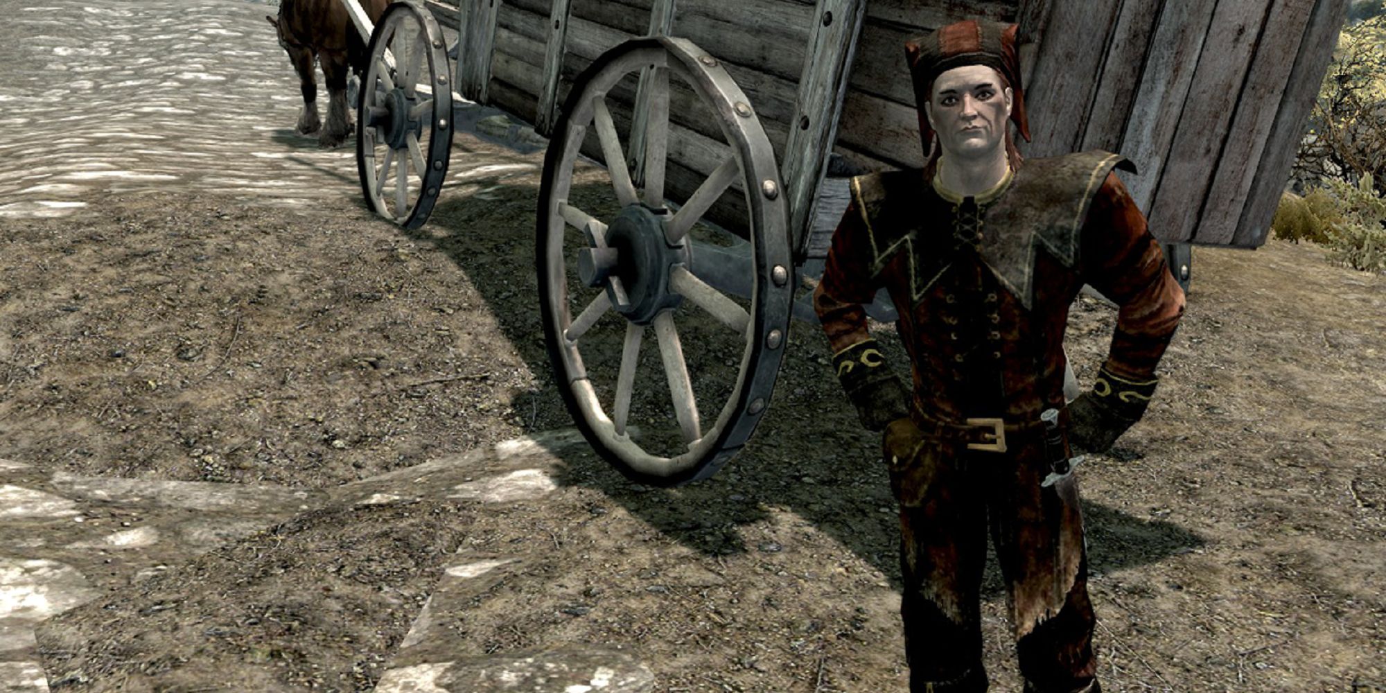 Cicero With His Wagon
