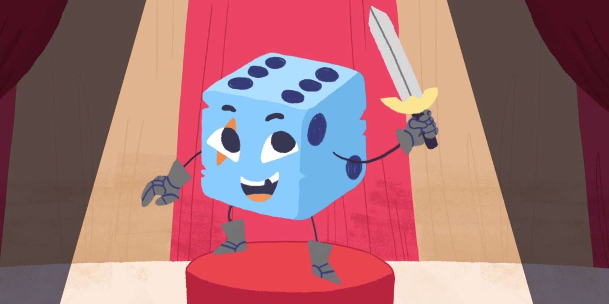 Dicey Dungeon Warrior Character