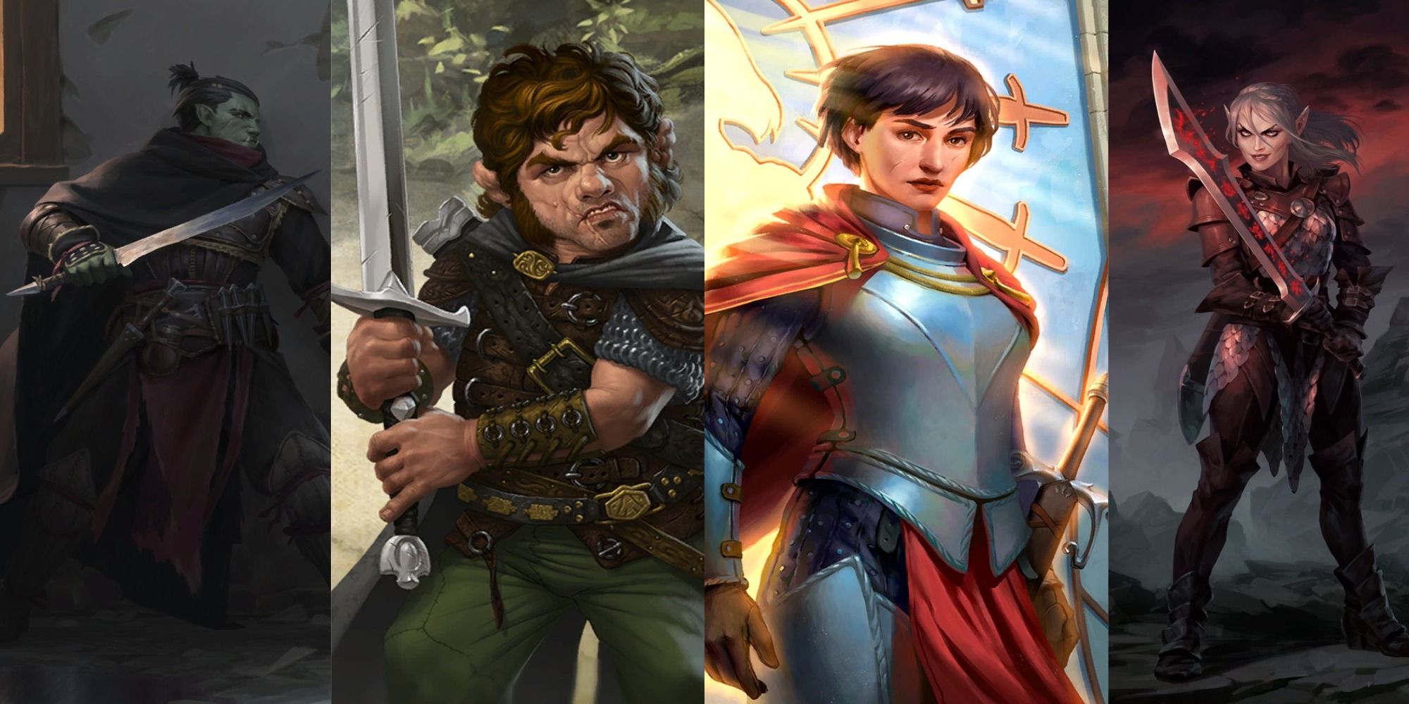 Fighters Subclasses split image