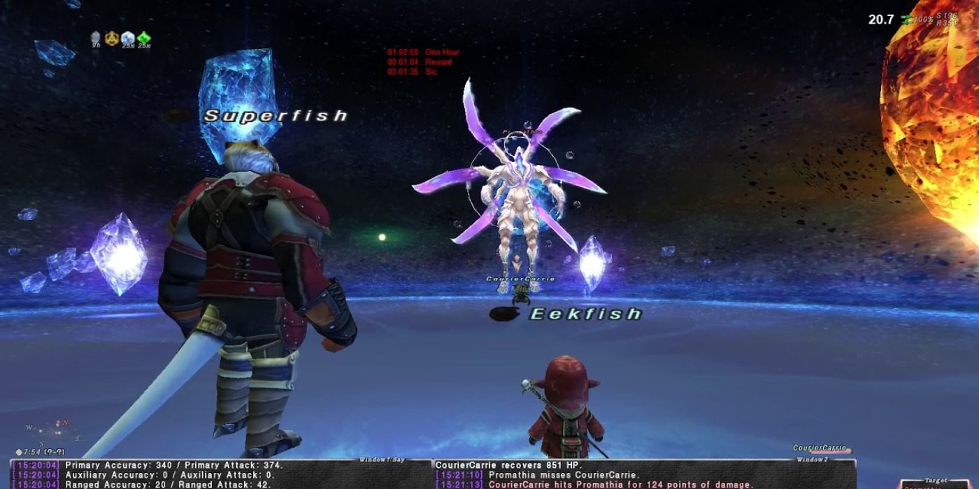 Final Fantasy 11 Promathia Fight