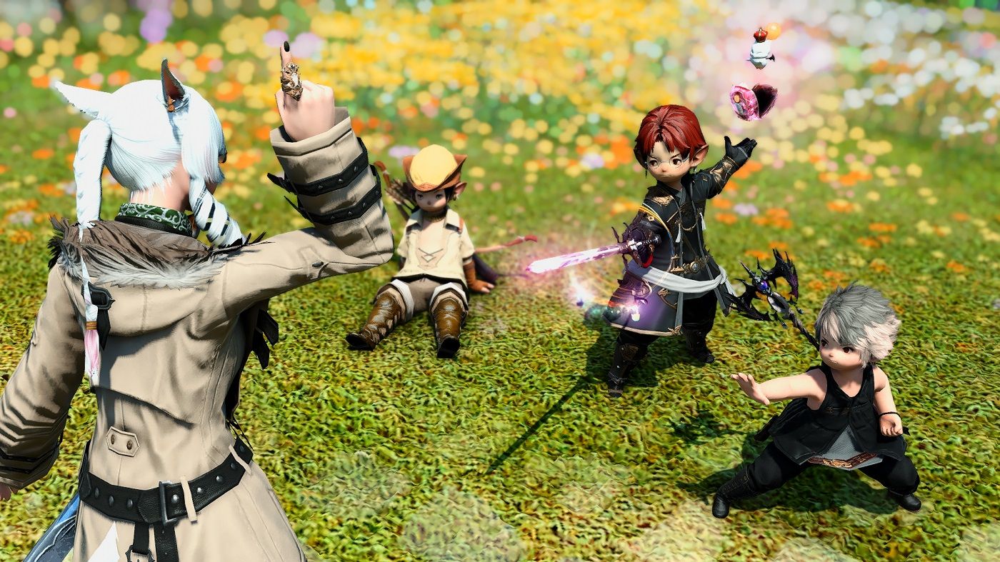 Final Fantasy 14 Nicole Eternalstar Gposer screenshot of lala moment