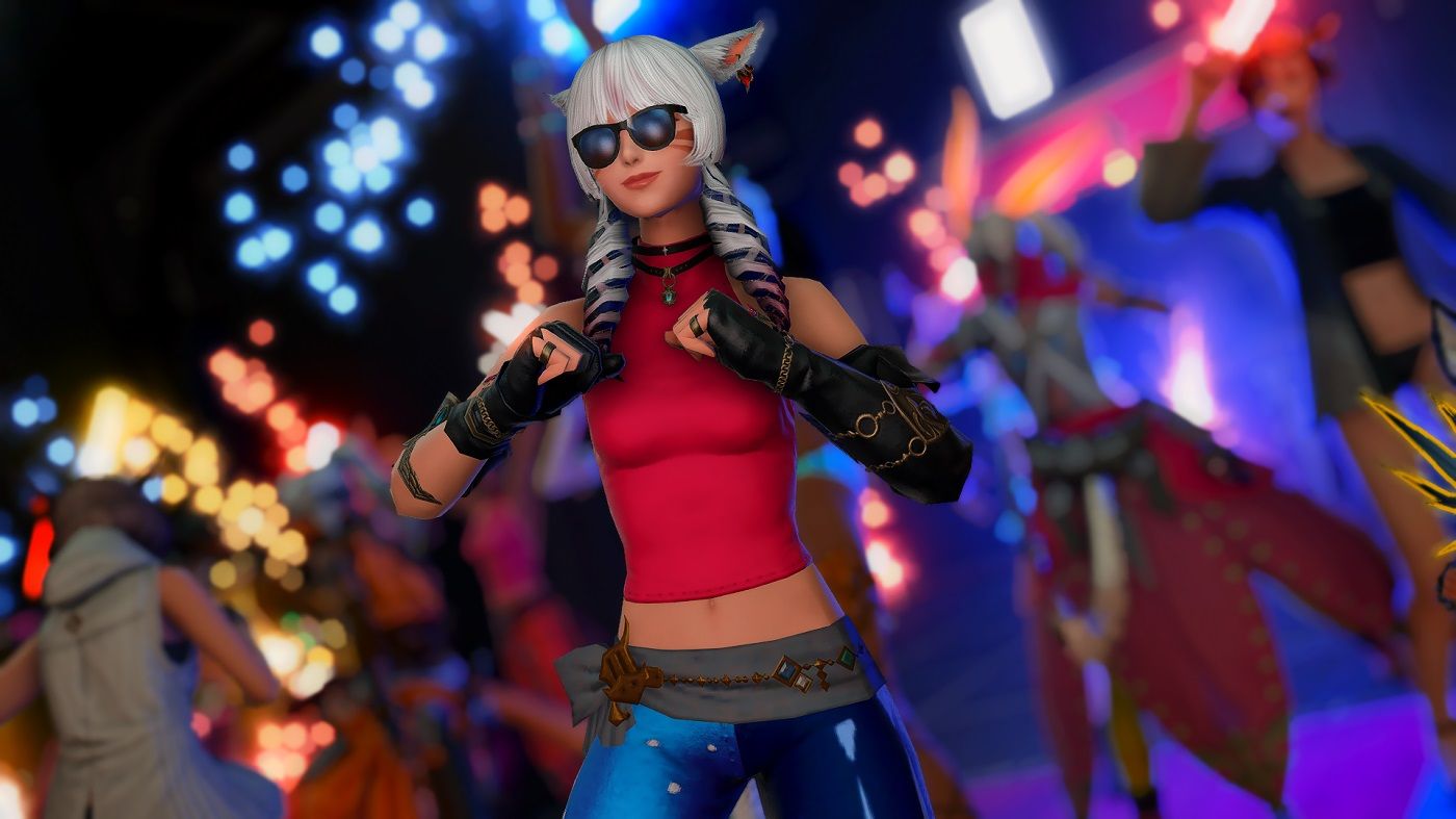 Final Fantasy 14 Nicole Eternalstar Gposer screenshot of party