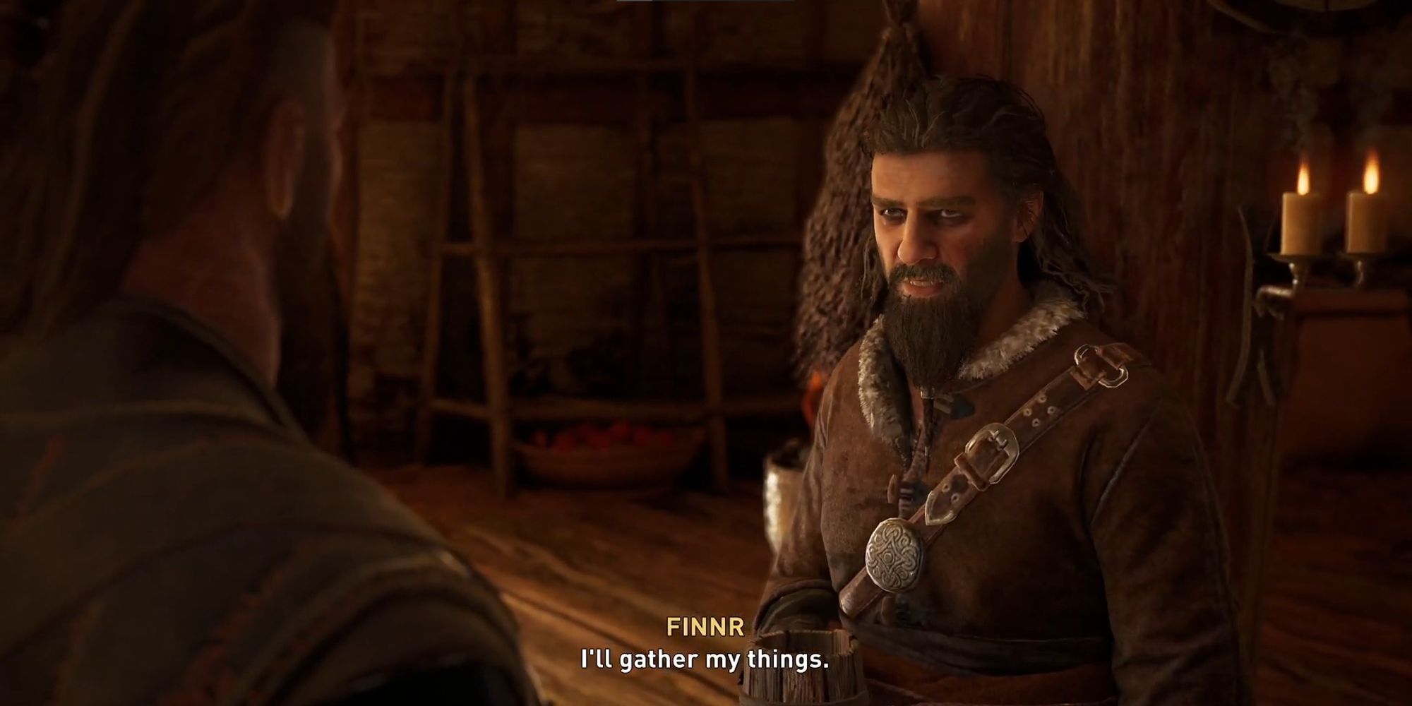Assassin's Creed Valhalla screenshot Finnr Accepts Eivor's offer to join crew at celebration