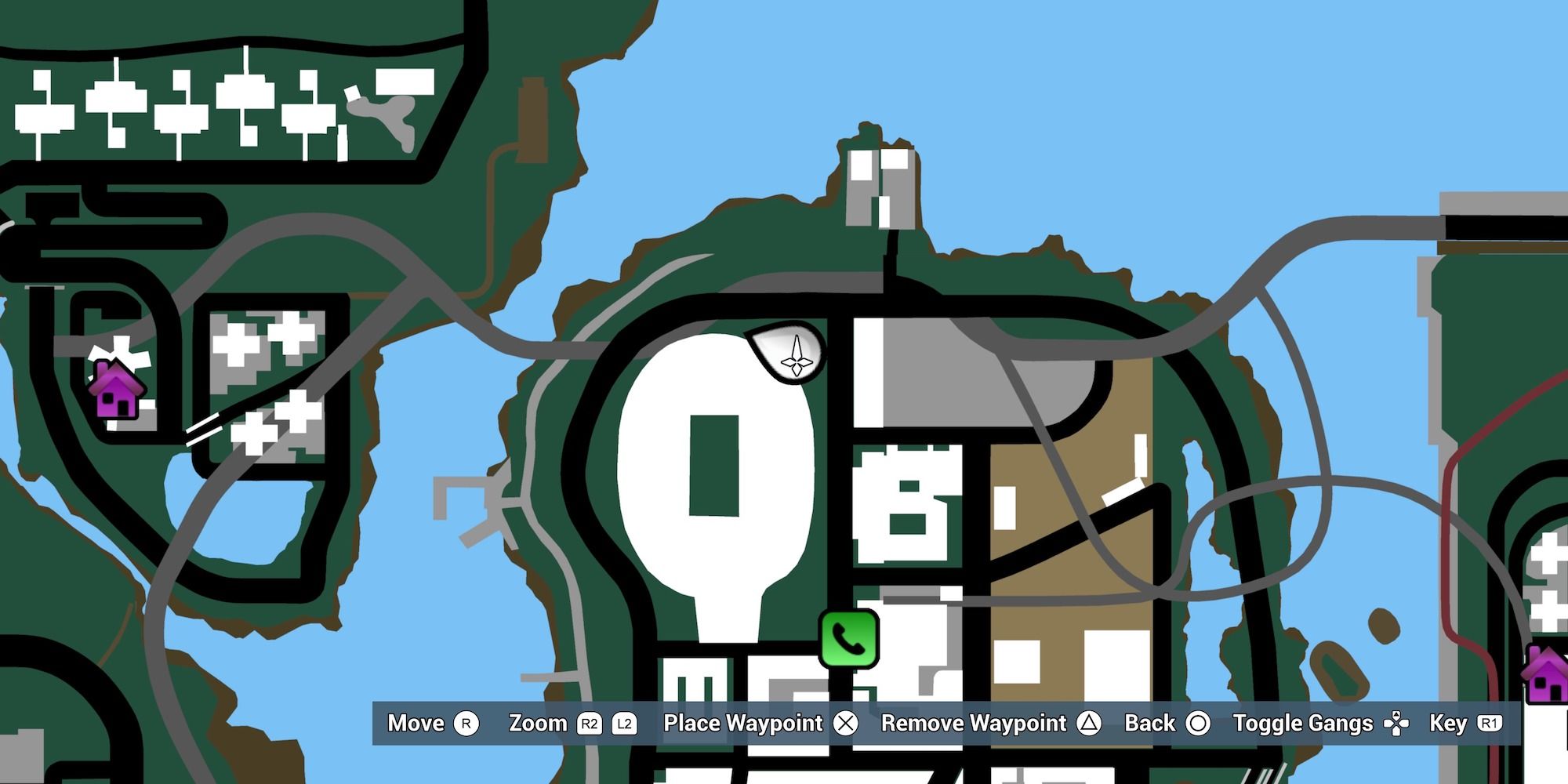 GTA 3 behind stadium hidden package