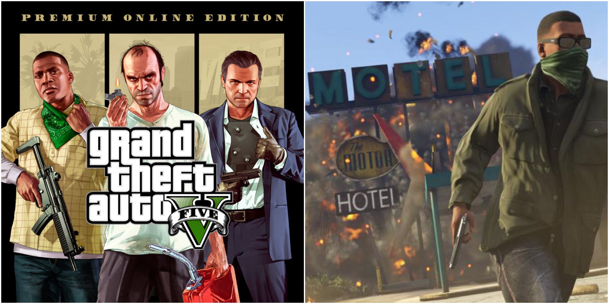 GTA 5 online cover & gameplay