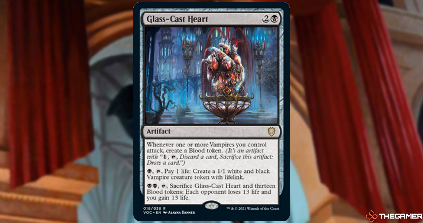 Glass-Cast Heart