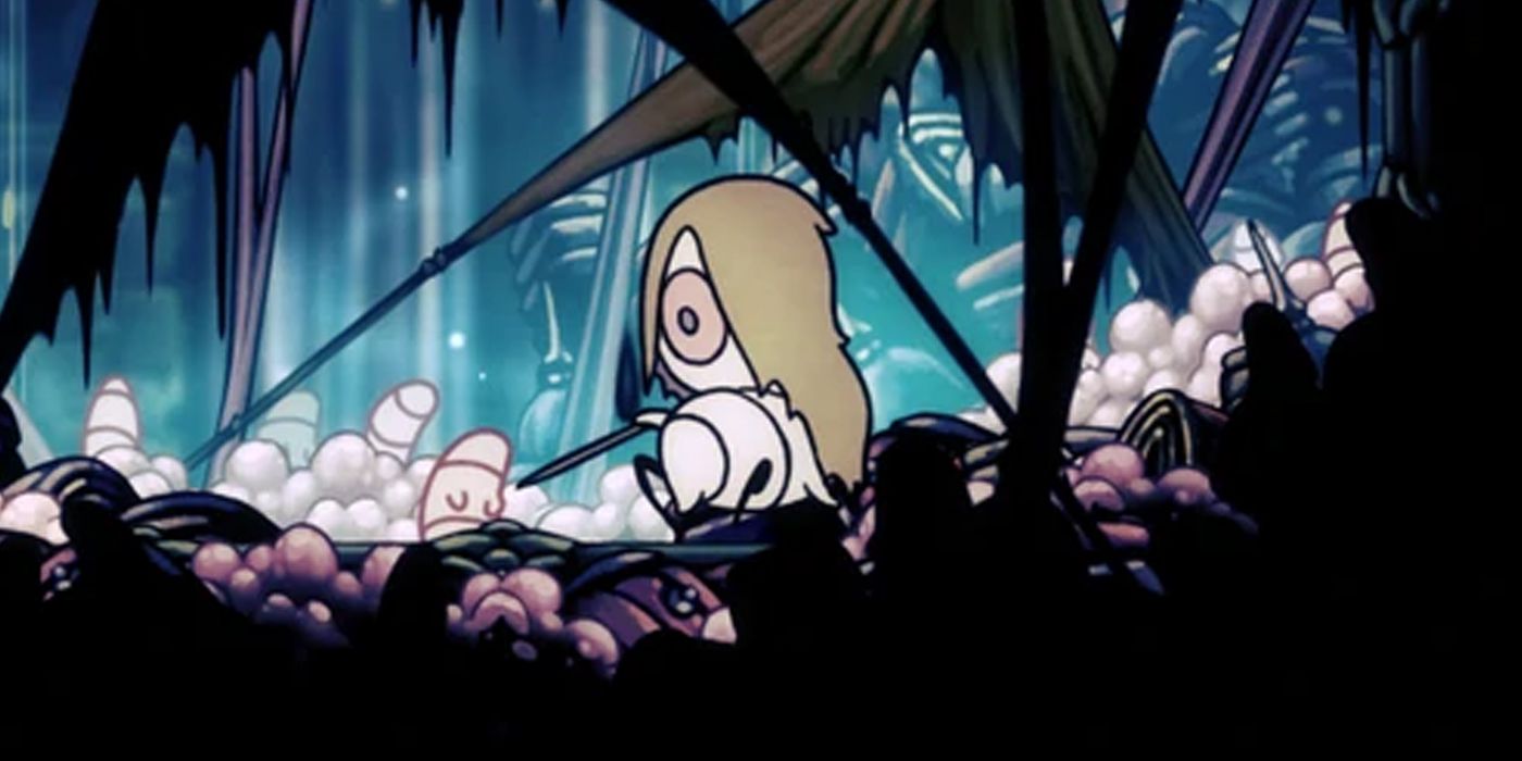 Hollow Knight Creepy NPC 3 fluke hermit