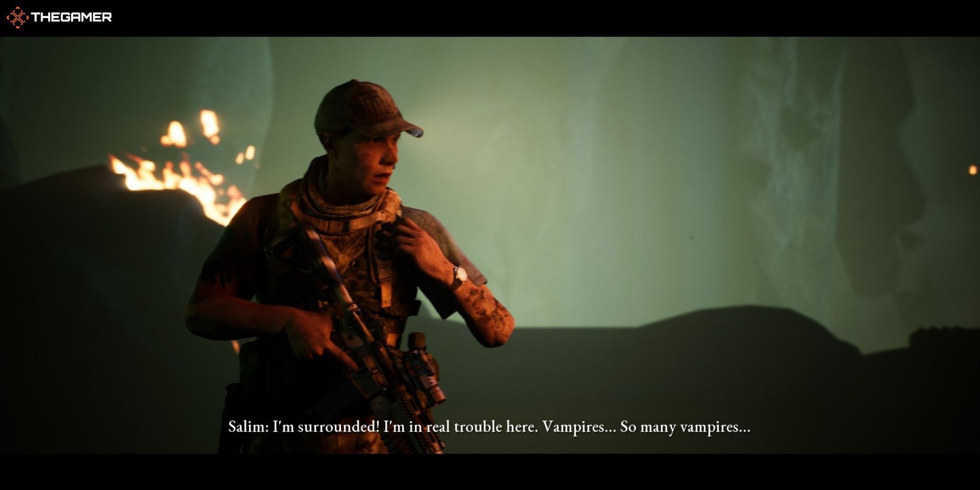 House of Ashes - Semper Fi - Salim radios in to Jason for help