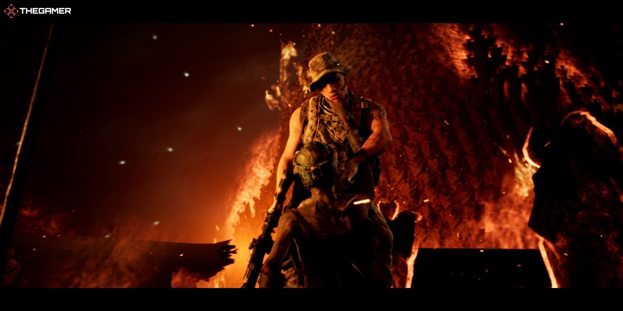 House of Ashes - The Vault - Balathu choking Nick