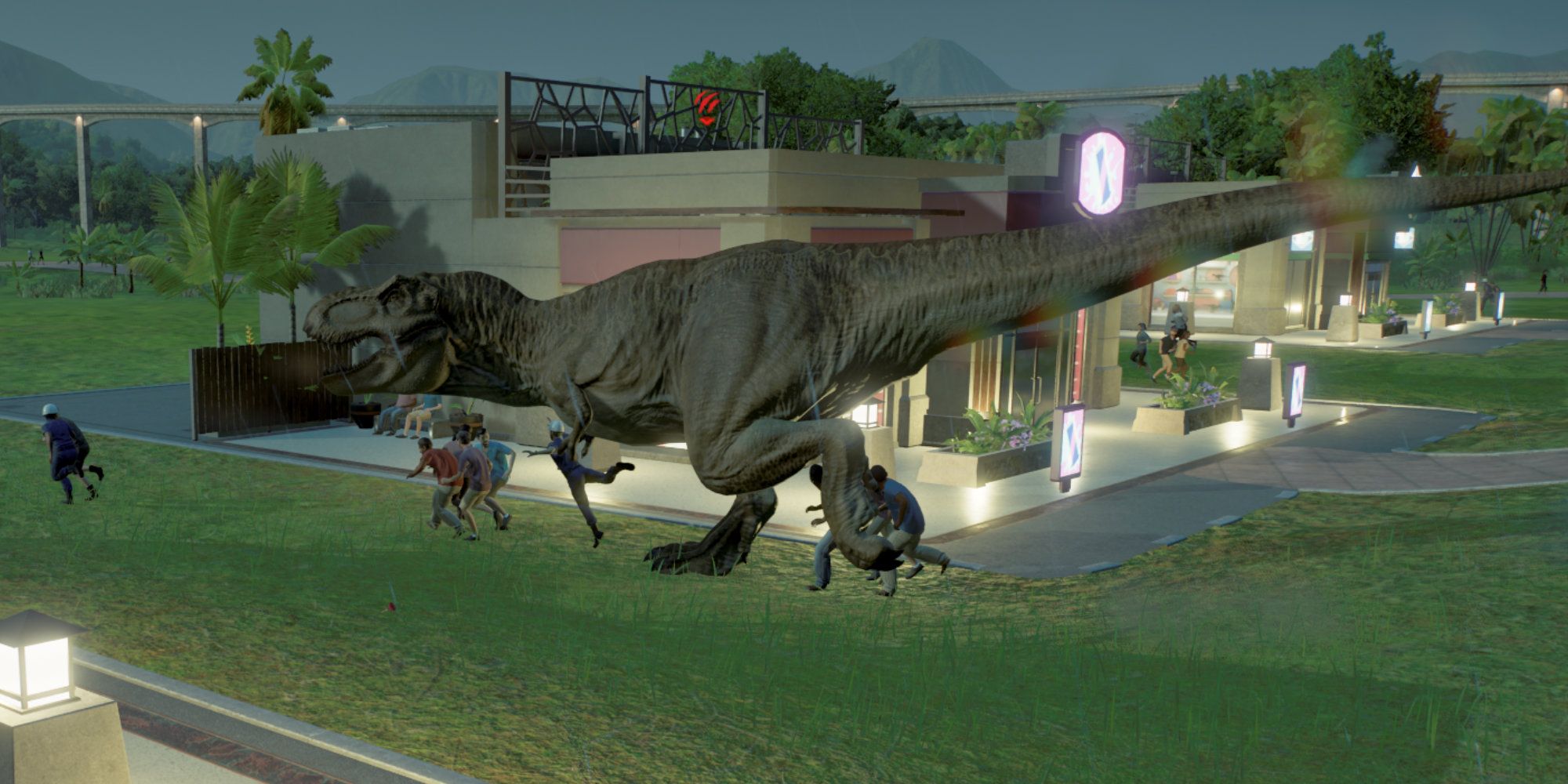 JWE2 escaped t rex