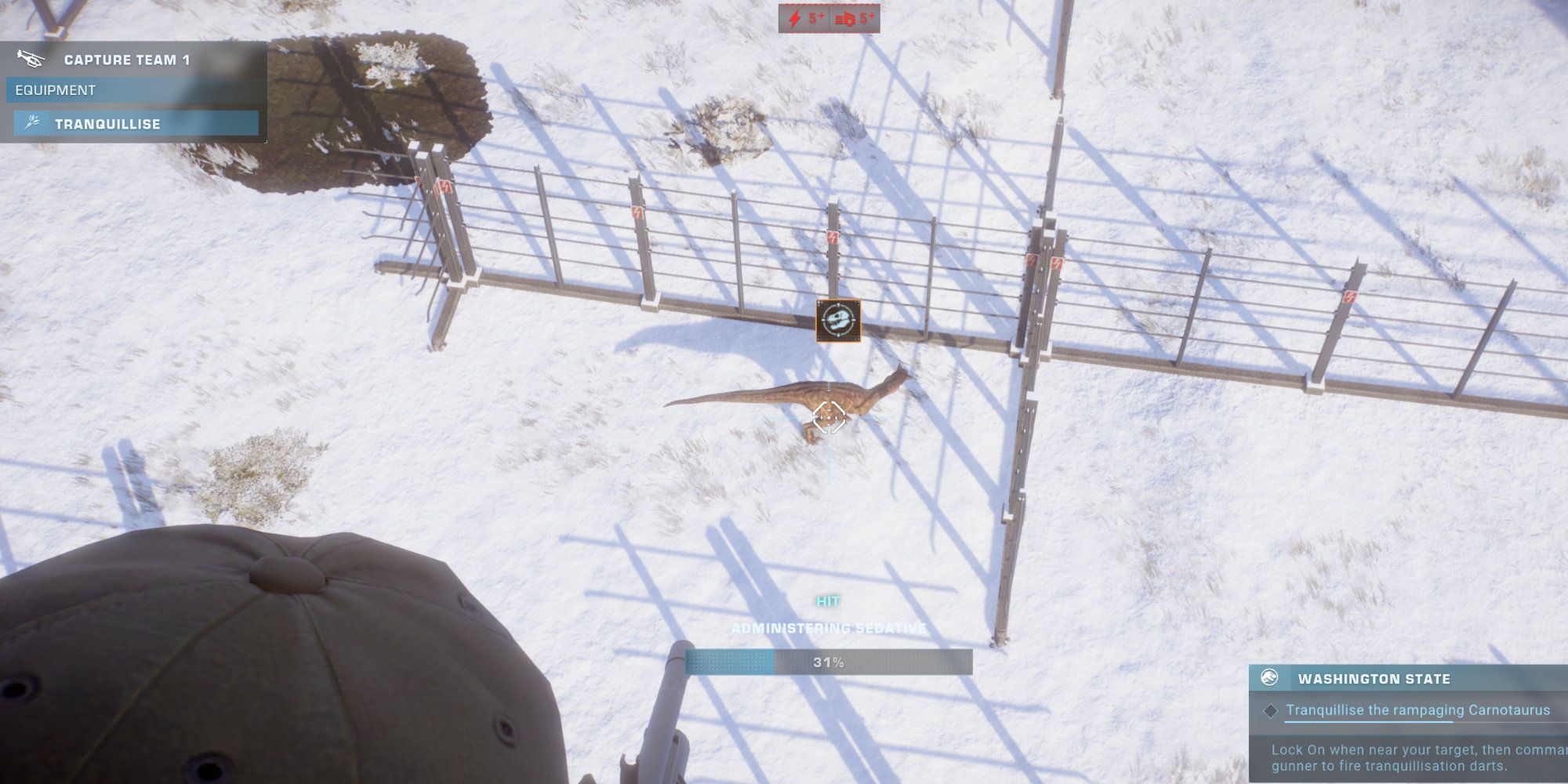 JWE2 tranq the carnosaurus