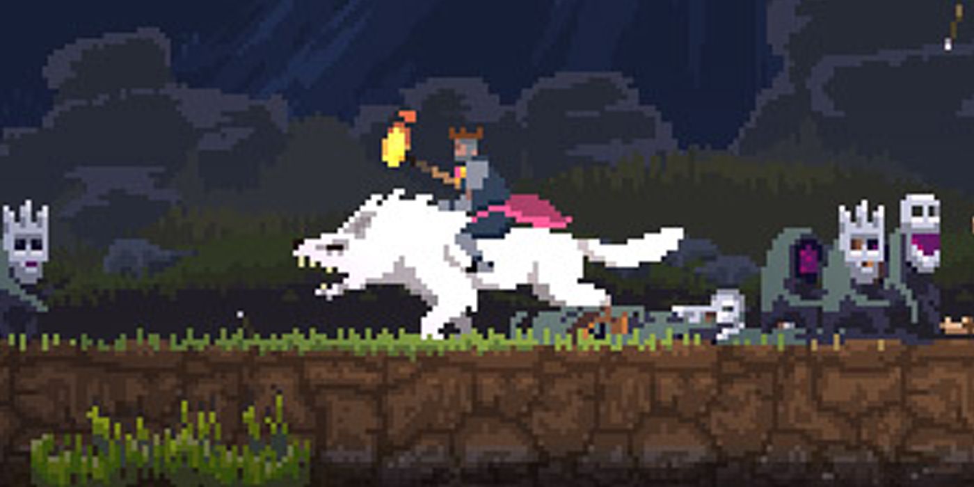 Kingdom Two Crowns Mounts 4 dire wolf