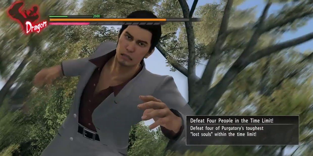 Komaki Fist Reversal in Yakuza Kiwami