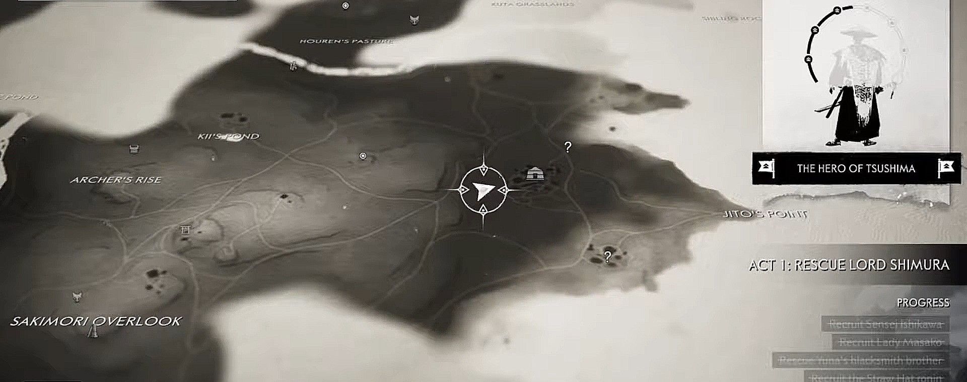 Ghost of Tsushima Logging Base Record 2 location
