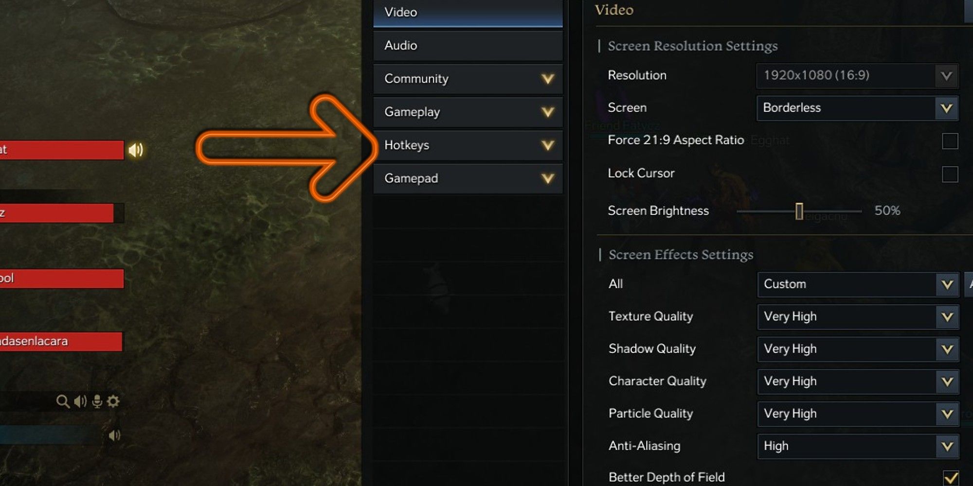 Lost Ark Mouse Controls