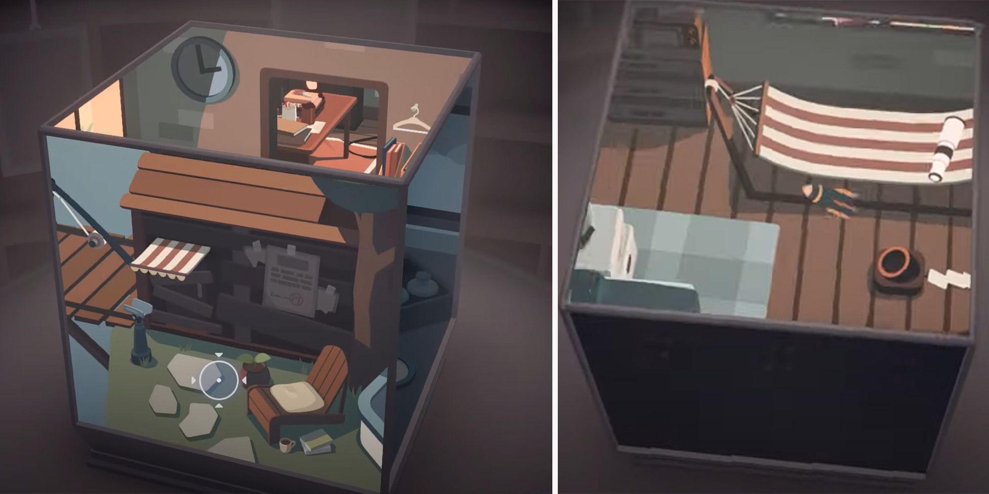 Moncage screenshot showing how Patterns can be used to solve puzzles