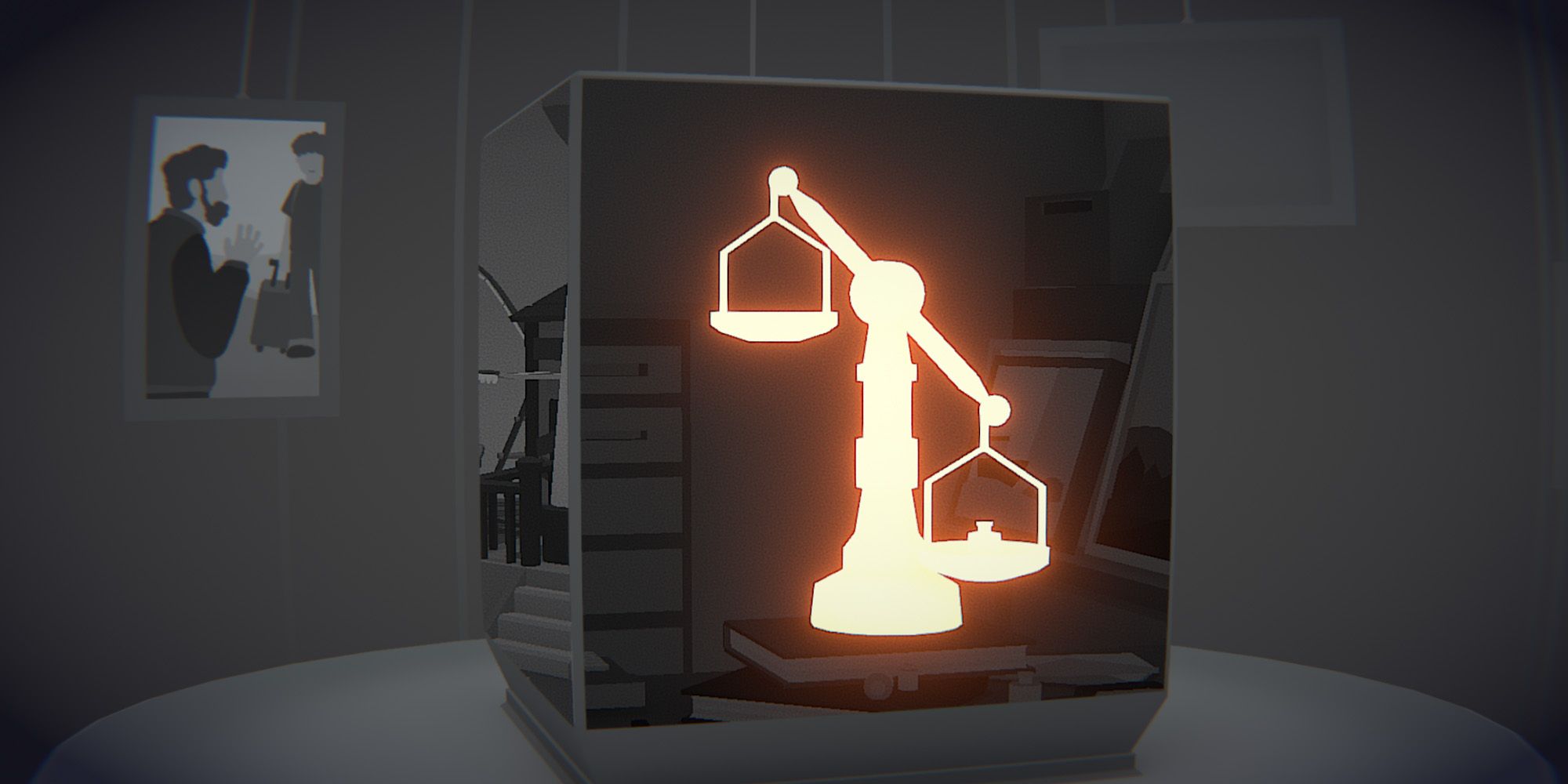 Moncage screeshot where a scale is Highlighted in "Puzzle Vision"