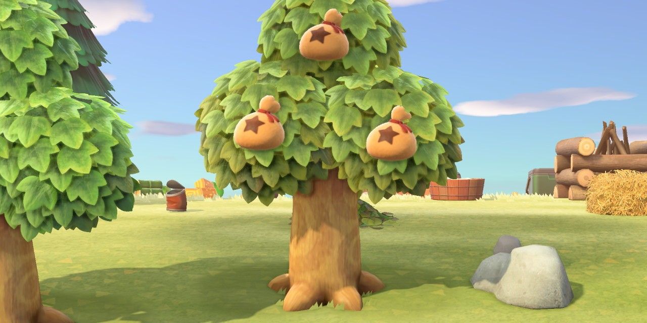 animal crossing new horizons money bell tree