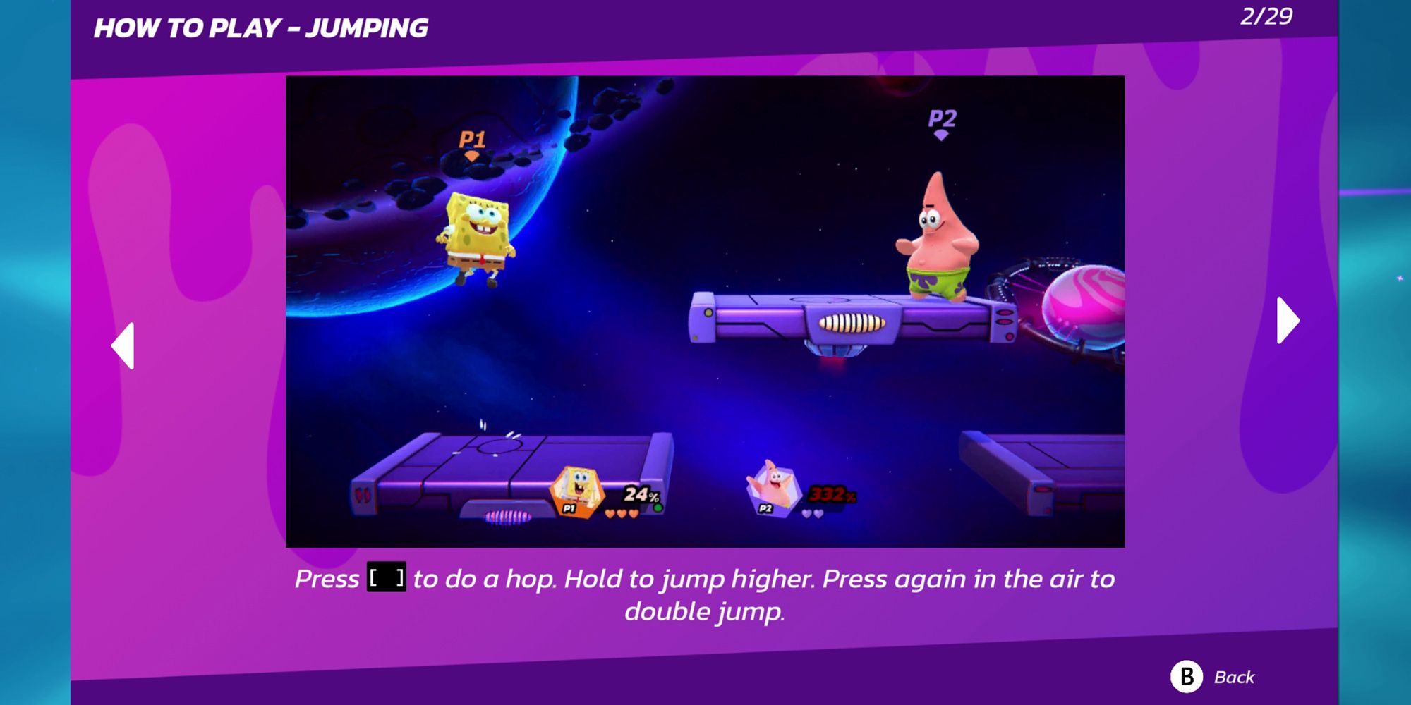 Nickelodeon All Star Brawl - Jump Prompt Tutorial