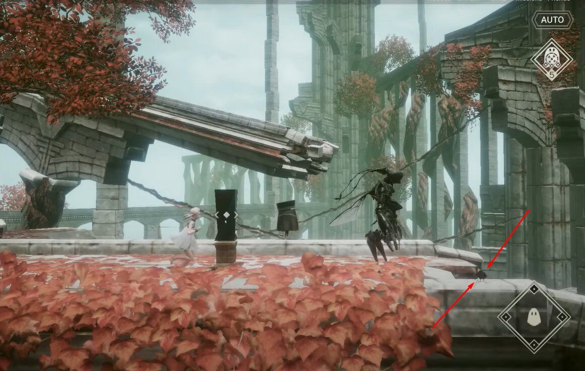 Black Bird Location Nier Reincarnation Chapter 7-3
