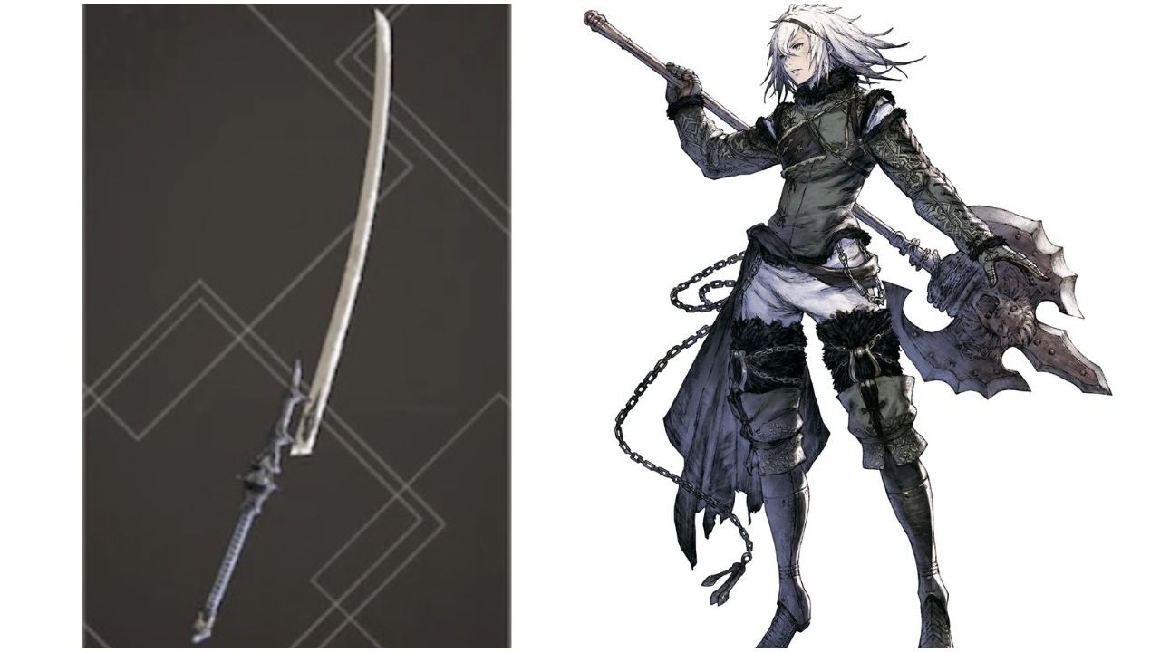 Black Clan sword Nier Reincarnation 