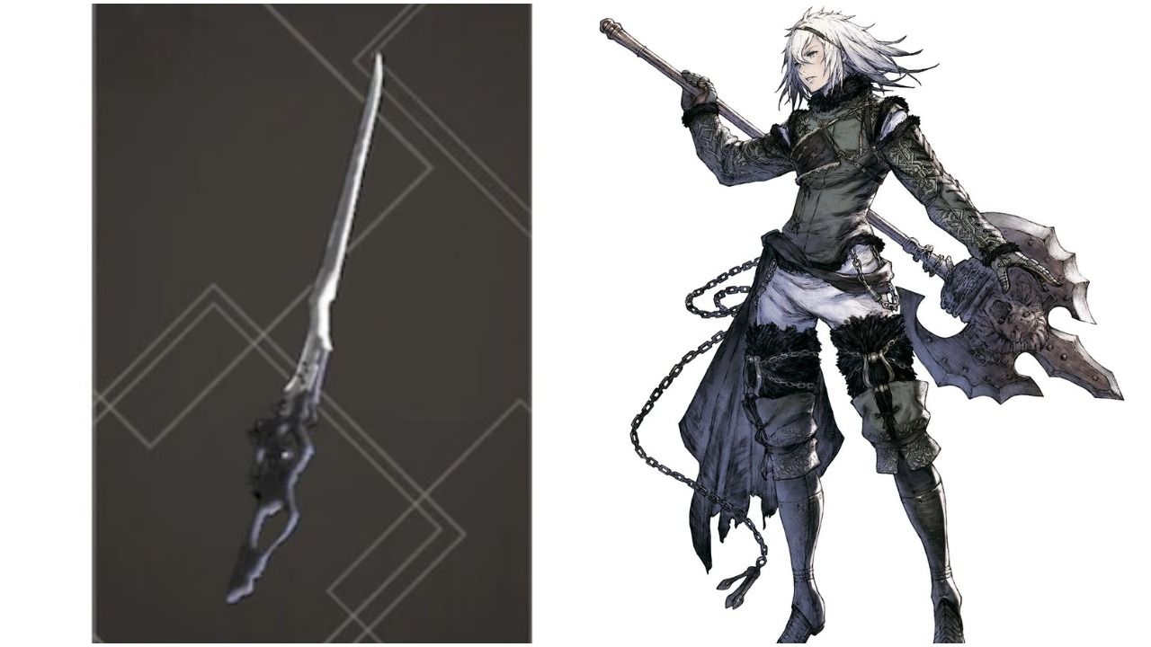 Type 40 Tactical Sword Nier Reincarnation 