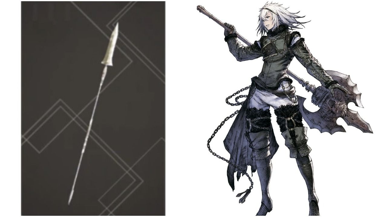 Userper's Spear sword Nier Reincarnation 