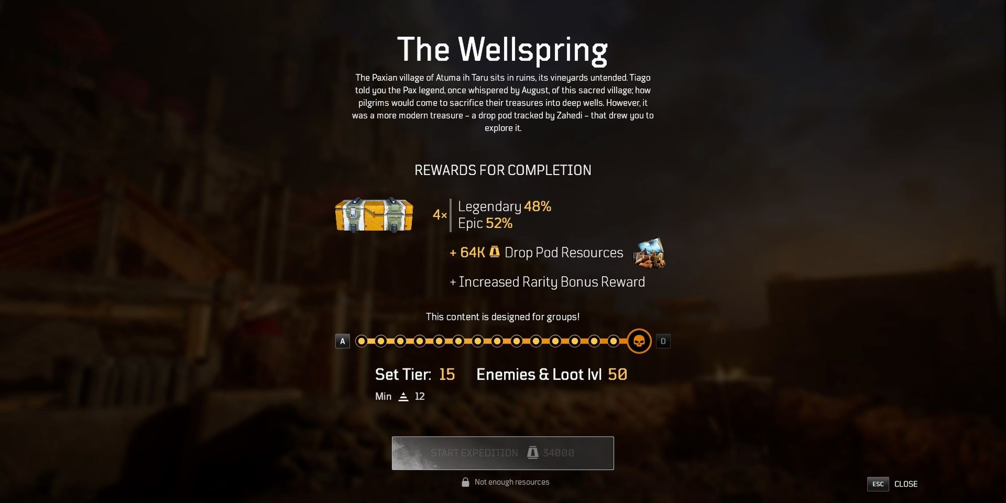 Outriders The Wellspring Expedition