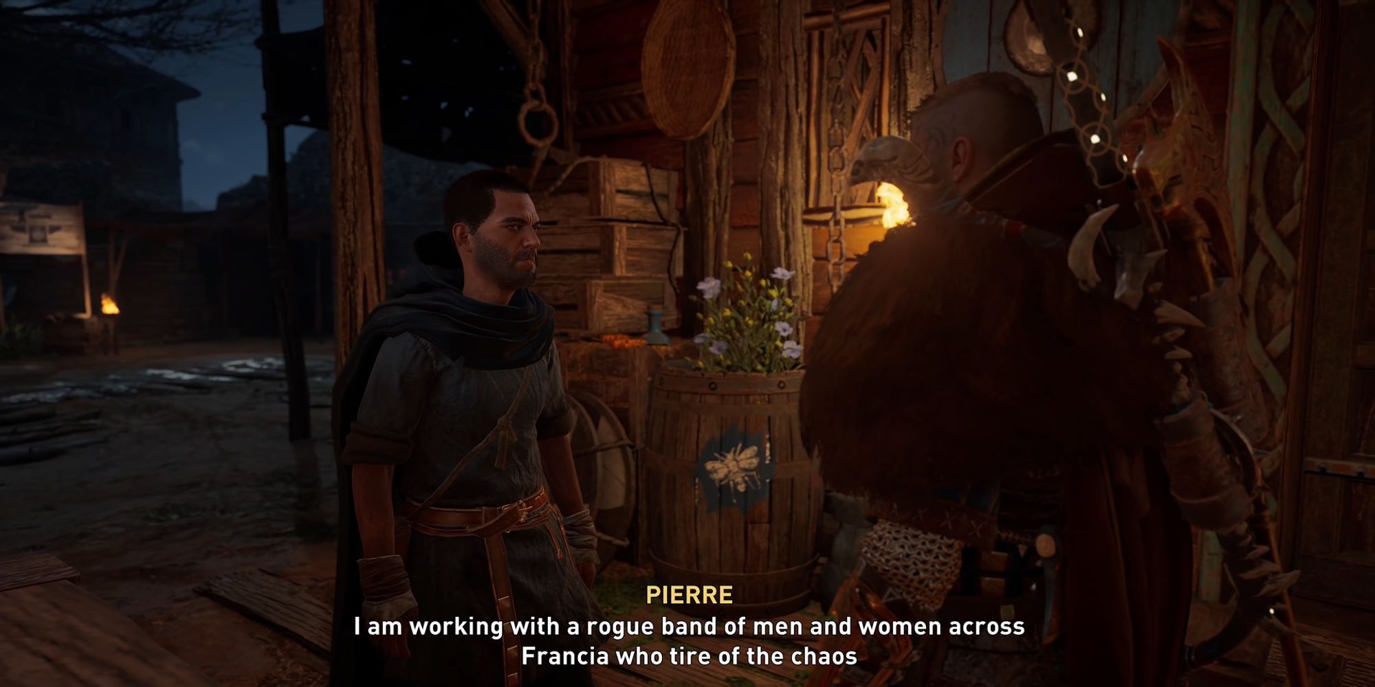 Pierre Rebel Missions descriptor, eivor and pierre 