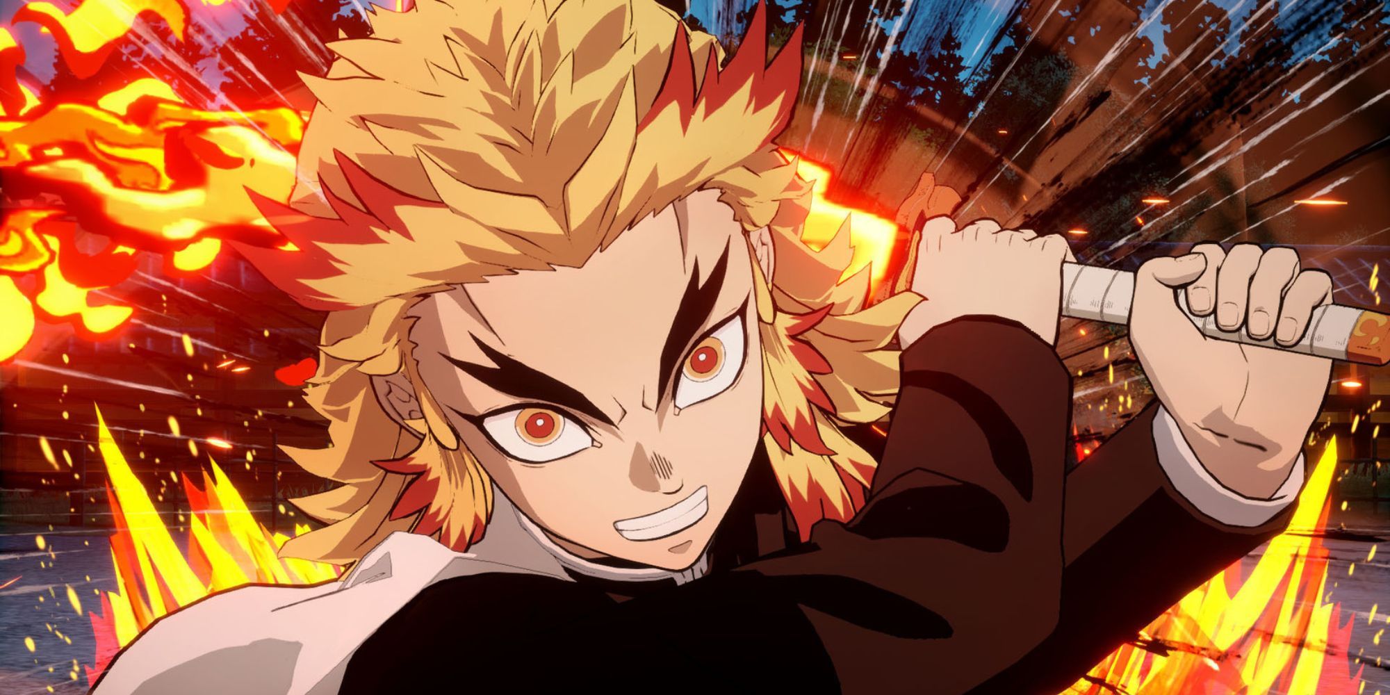 Kyojuro Rengoku Demon Slayer: The Hinokami Chronicles ultimate art