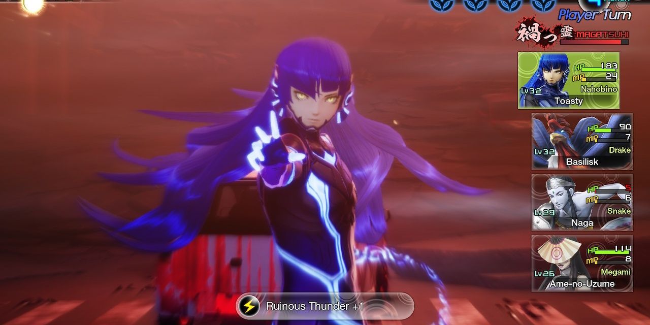 Shin Megami Tensei 5 Nahobino cast Ruinous Thunder 