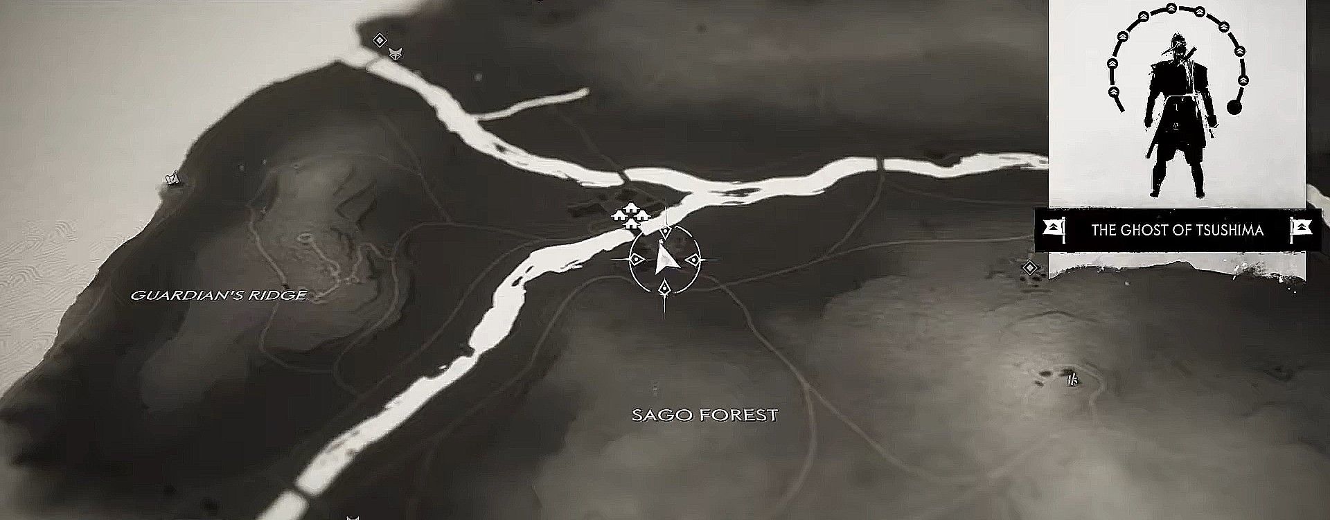 Ghost of Tsushima Sago Mill Record location 