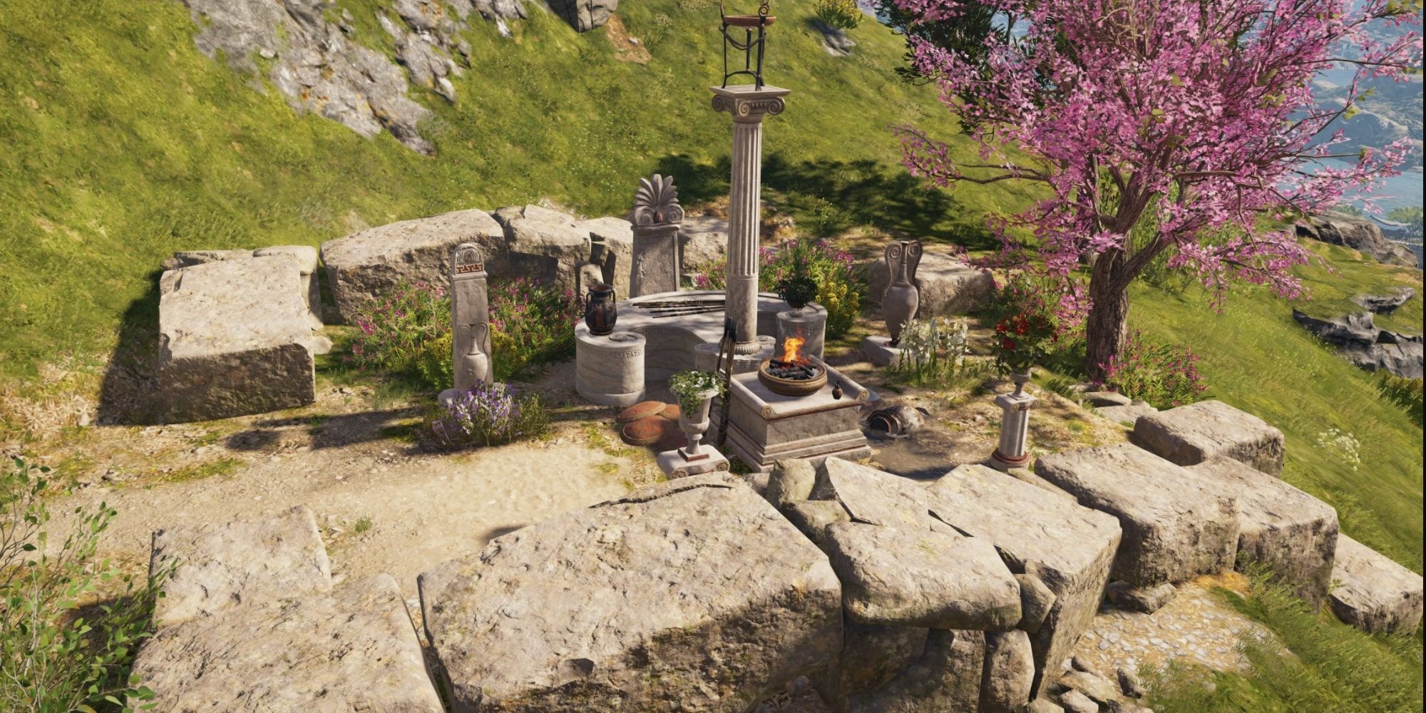 Assassin's Creed Odyssey Tomb of the Amazons at Megaris
