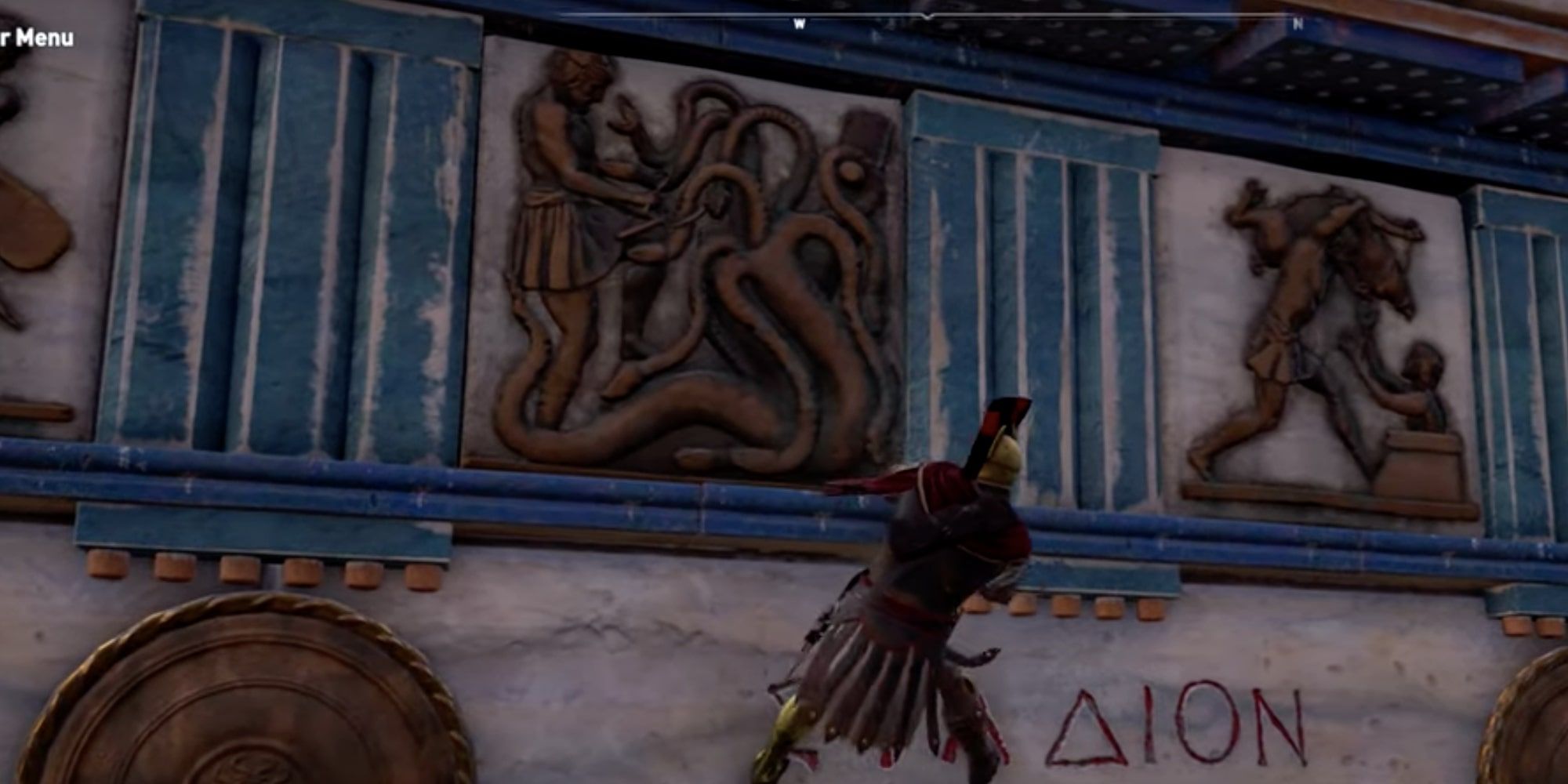 Assassin's Creed Odyssey Herakles defeats the Hydra at the Temple of Zeus