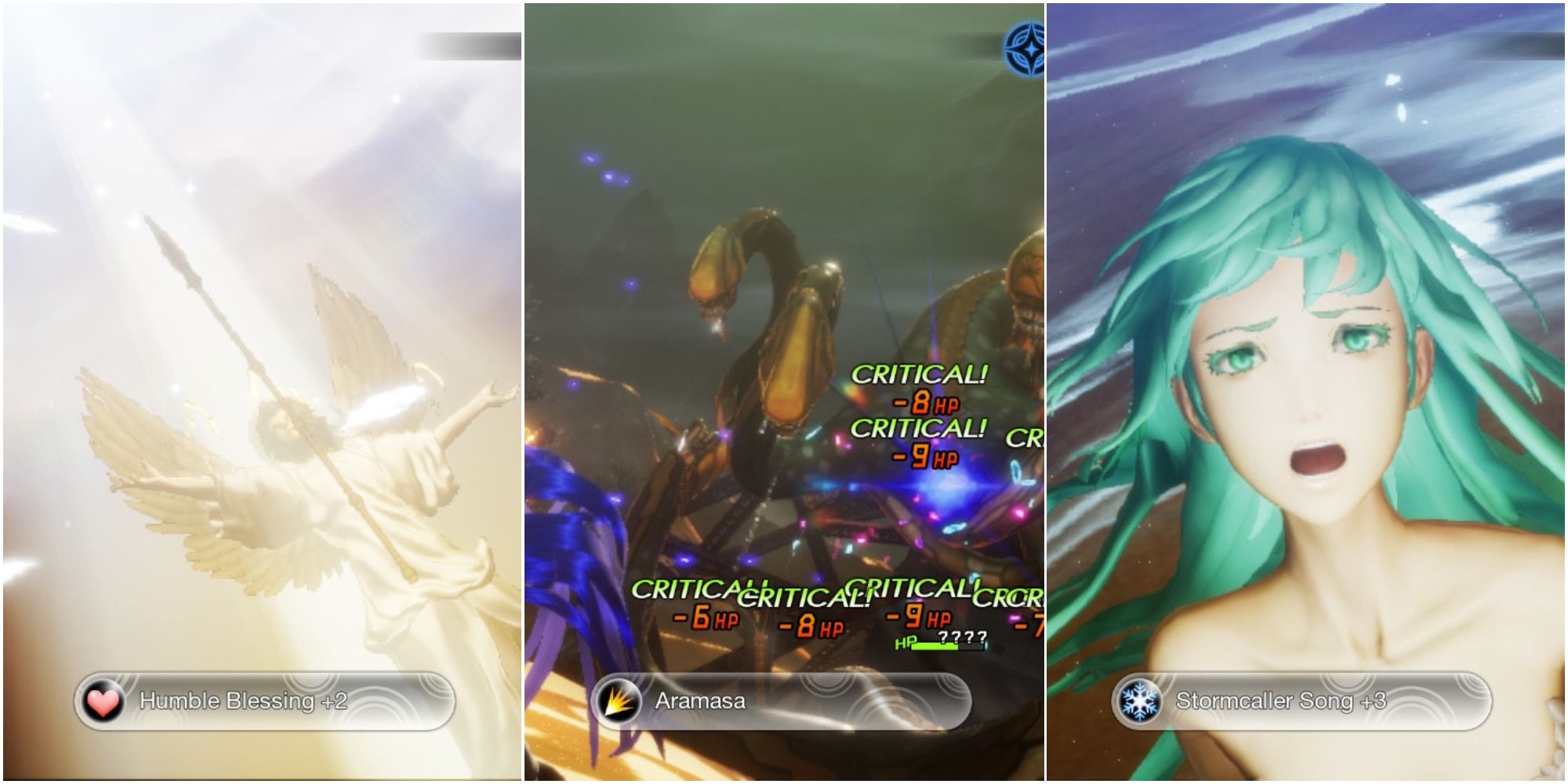 Shin Megami Tensei Angel Hydra Mermaid Preparations