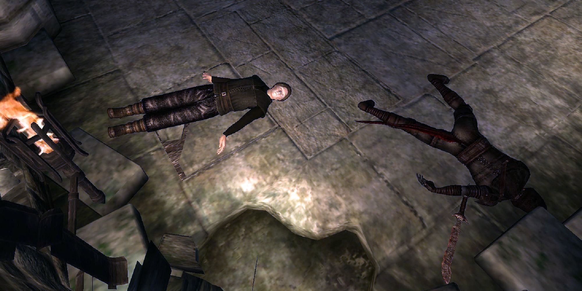 Dark Brotherhood Members Dead On Ground