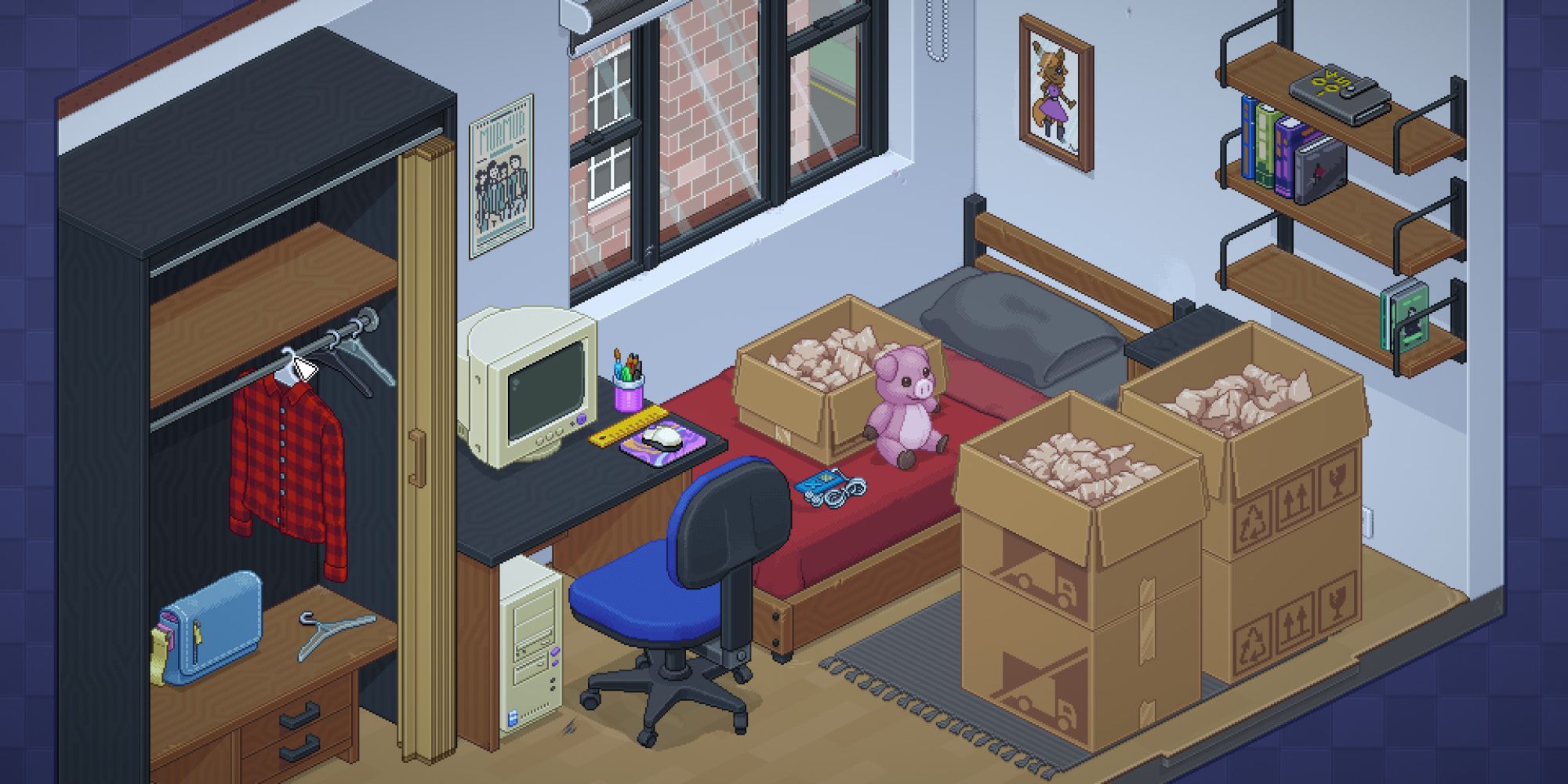 Unpacking Screenshot Of Bedroom