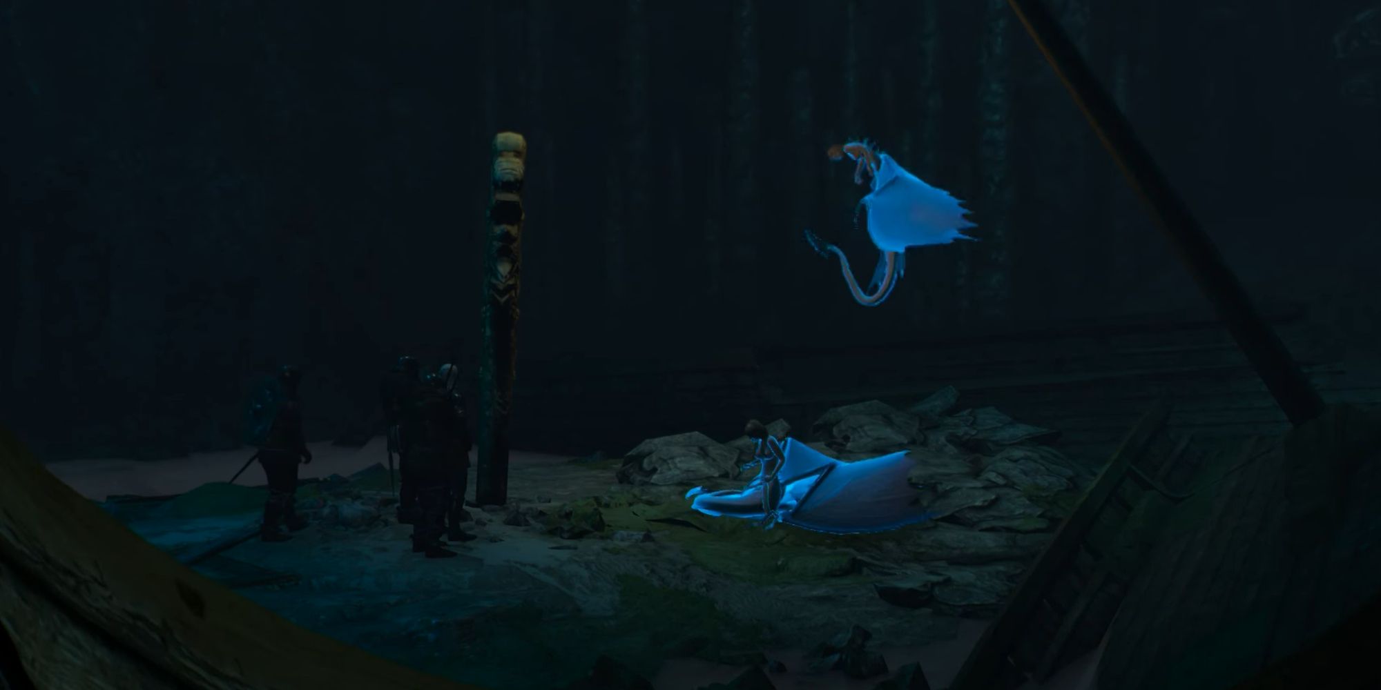 Witcher 3 Screenshot Of Cave Of Dreams Ghost Sirens