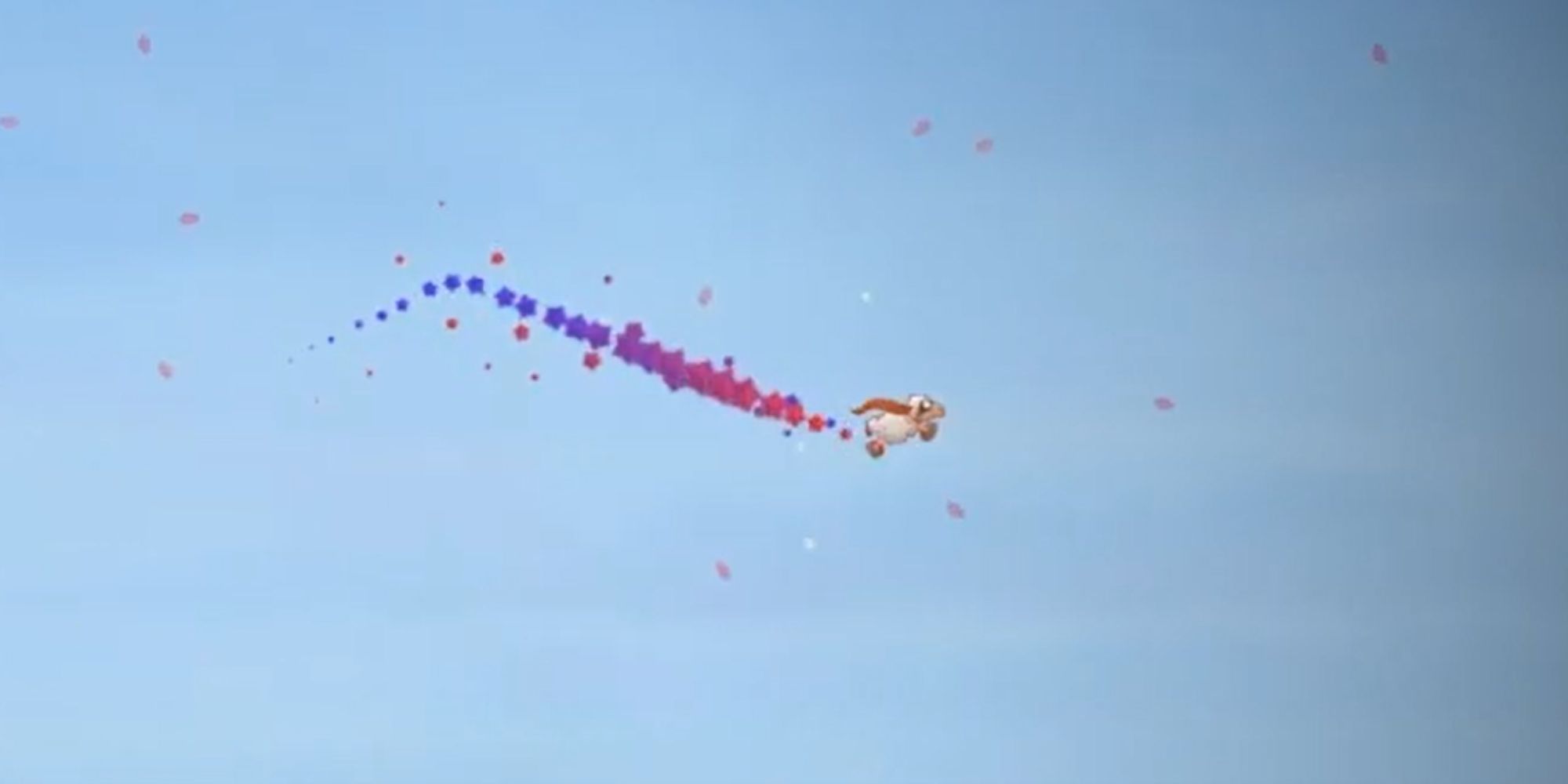 Worms WMD Screenshot Of Super Sheep In Action
