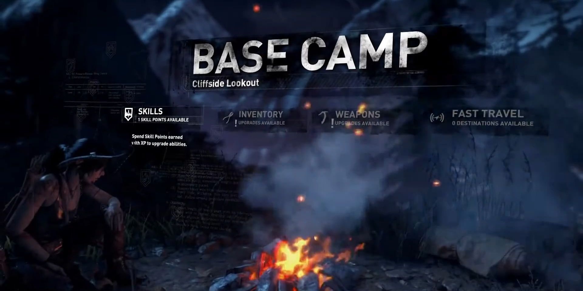 Base Camp in Rise of the Tomb Raider