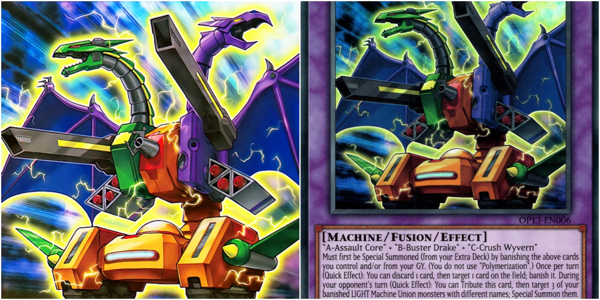 abc dragon buster card art and text