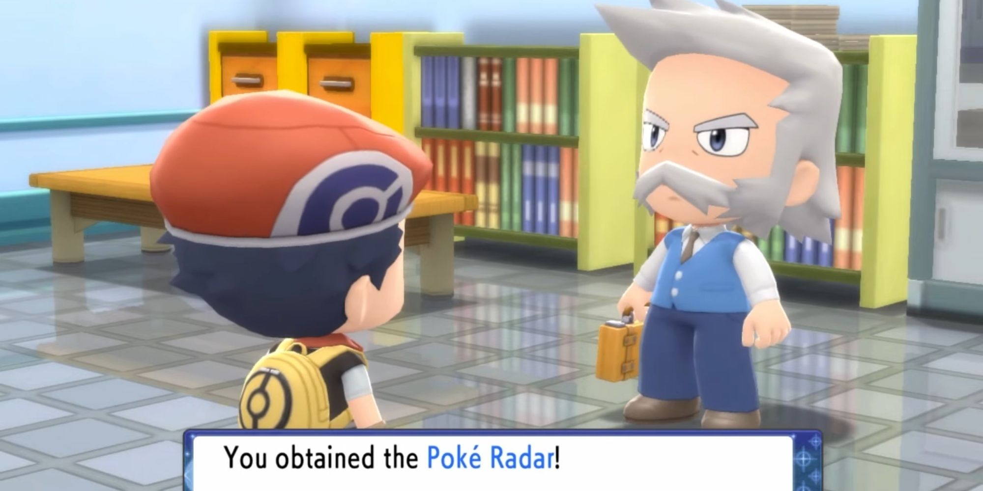 Pokemon Brilliant Diamond and Shining Pearl BDSP Pokeradar Professor Rowan