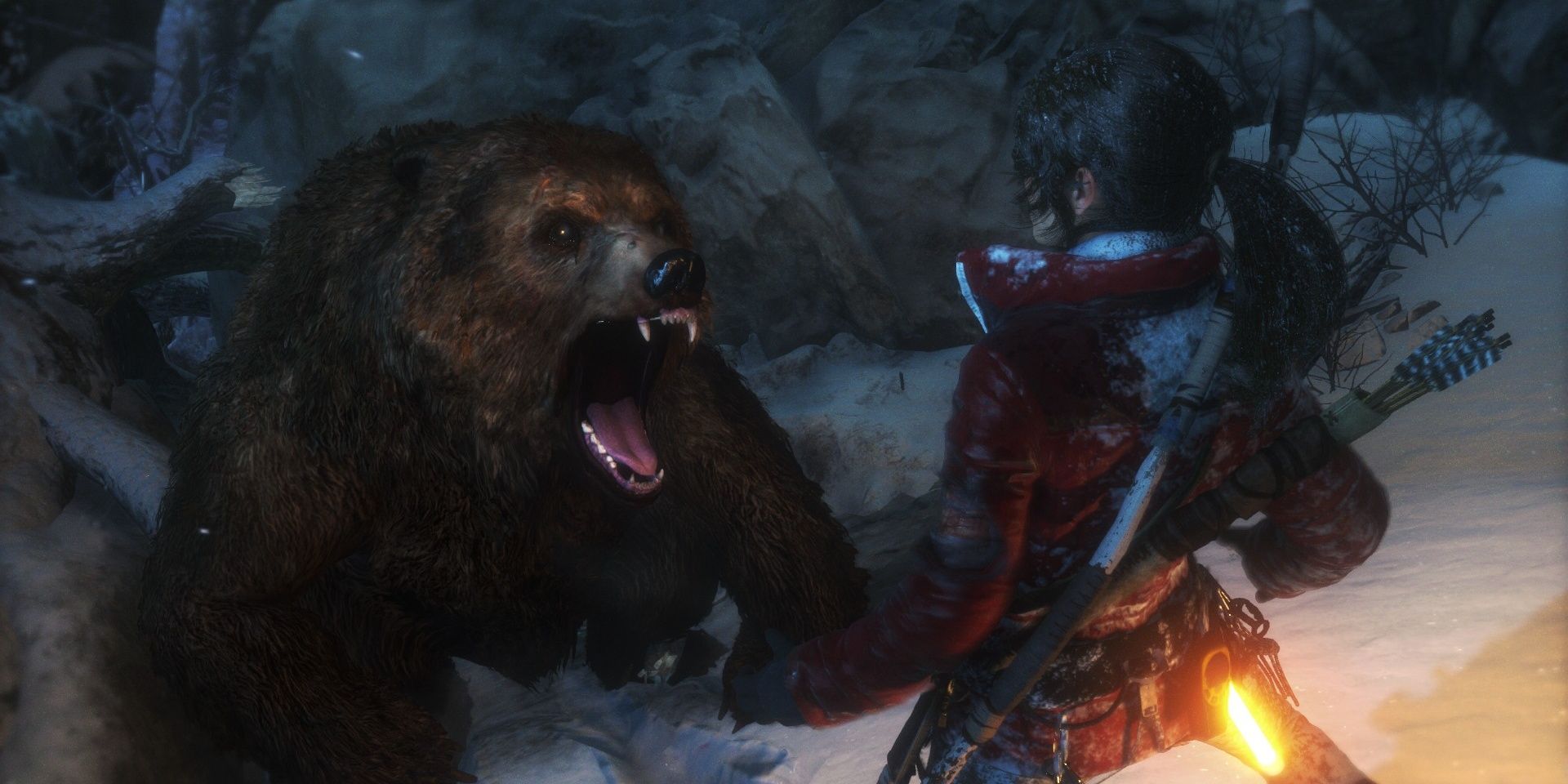 Hunting in Rise of the Tomb Raider