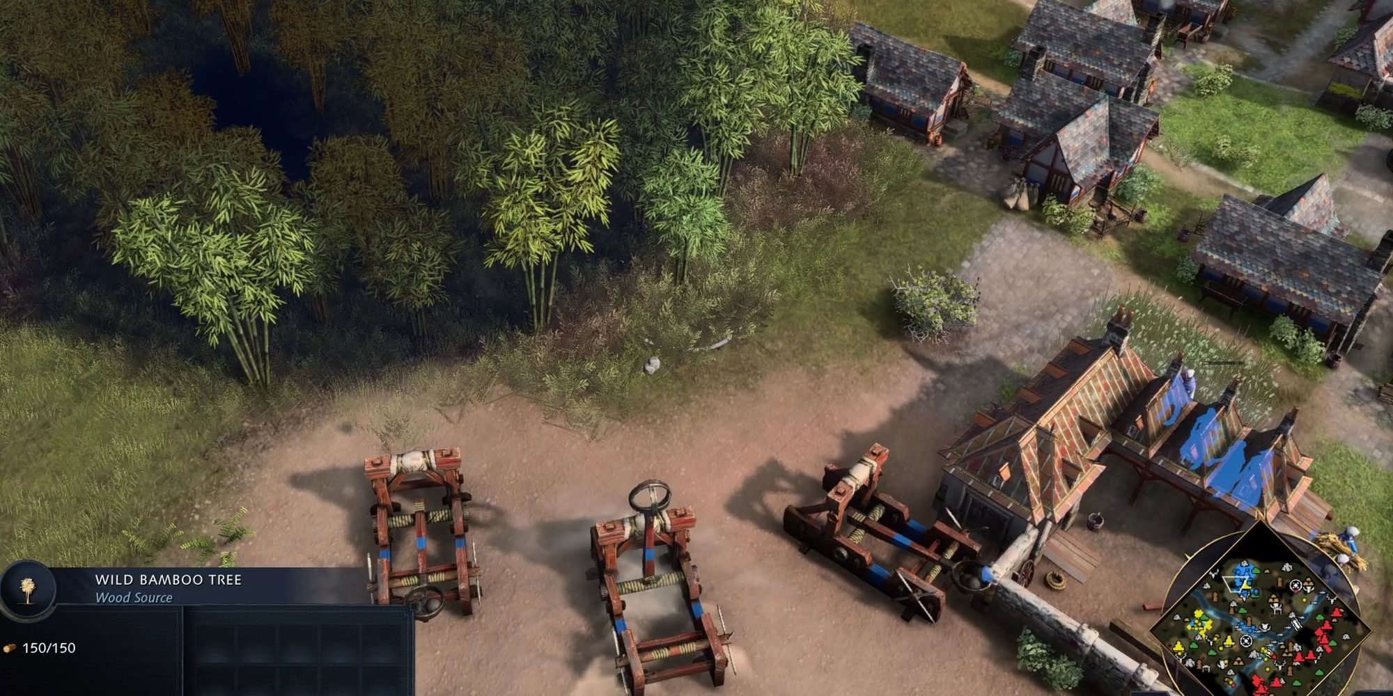 Age Of Empires IV: Siege Engines Showcasing Indestructability Of Trees